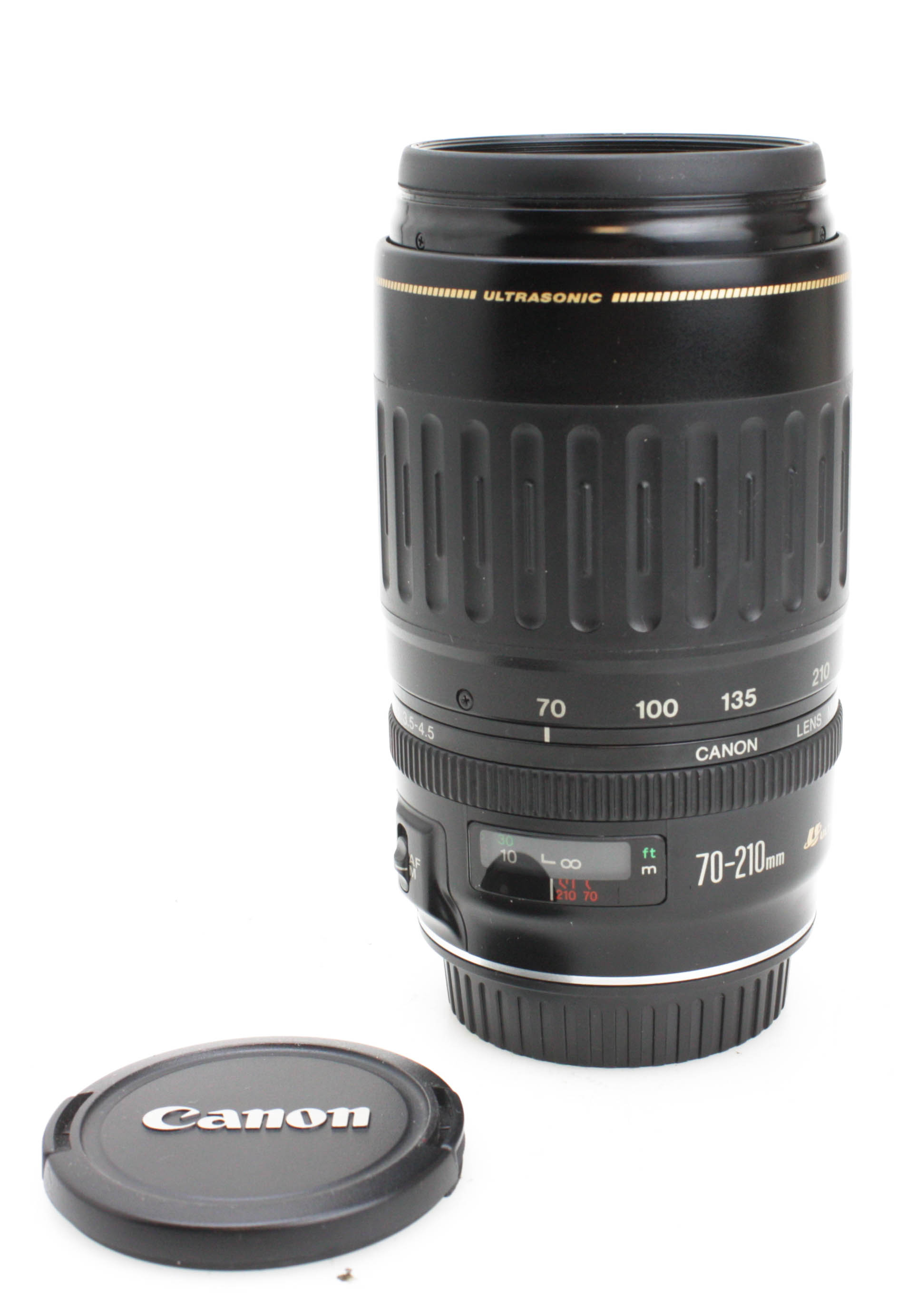 Canon EF 70-210mm f/3.5-4.5 Zoom Lens - Canon EOS EF Mount - Good Condition