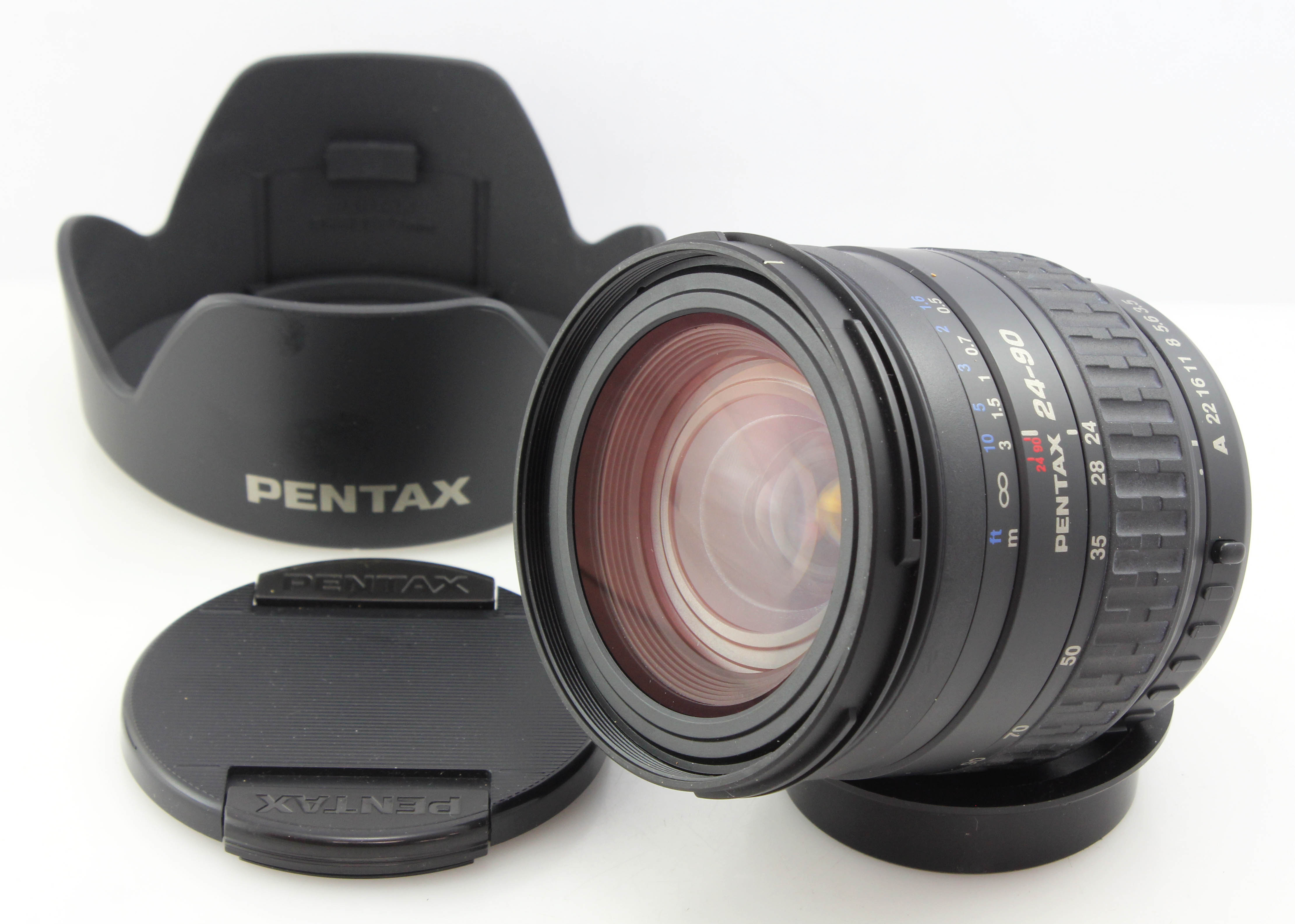 SMC Pentax-FA 24-90mm f/3.5-4.5 IF & AL Zoom Lens - for PK fit analogue/digital cameras - Excellent