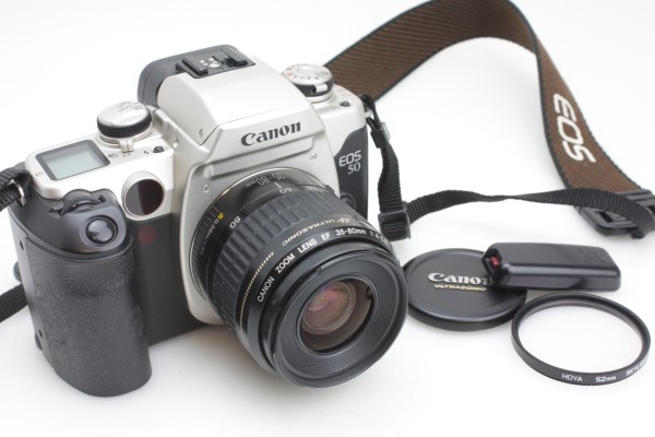Canon EOS 50 35mm SLR Camera 35-80mm Zoom Lens - Canon EF Mount
