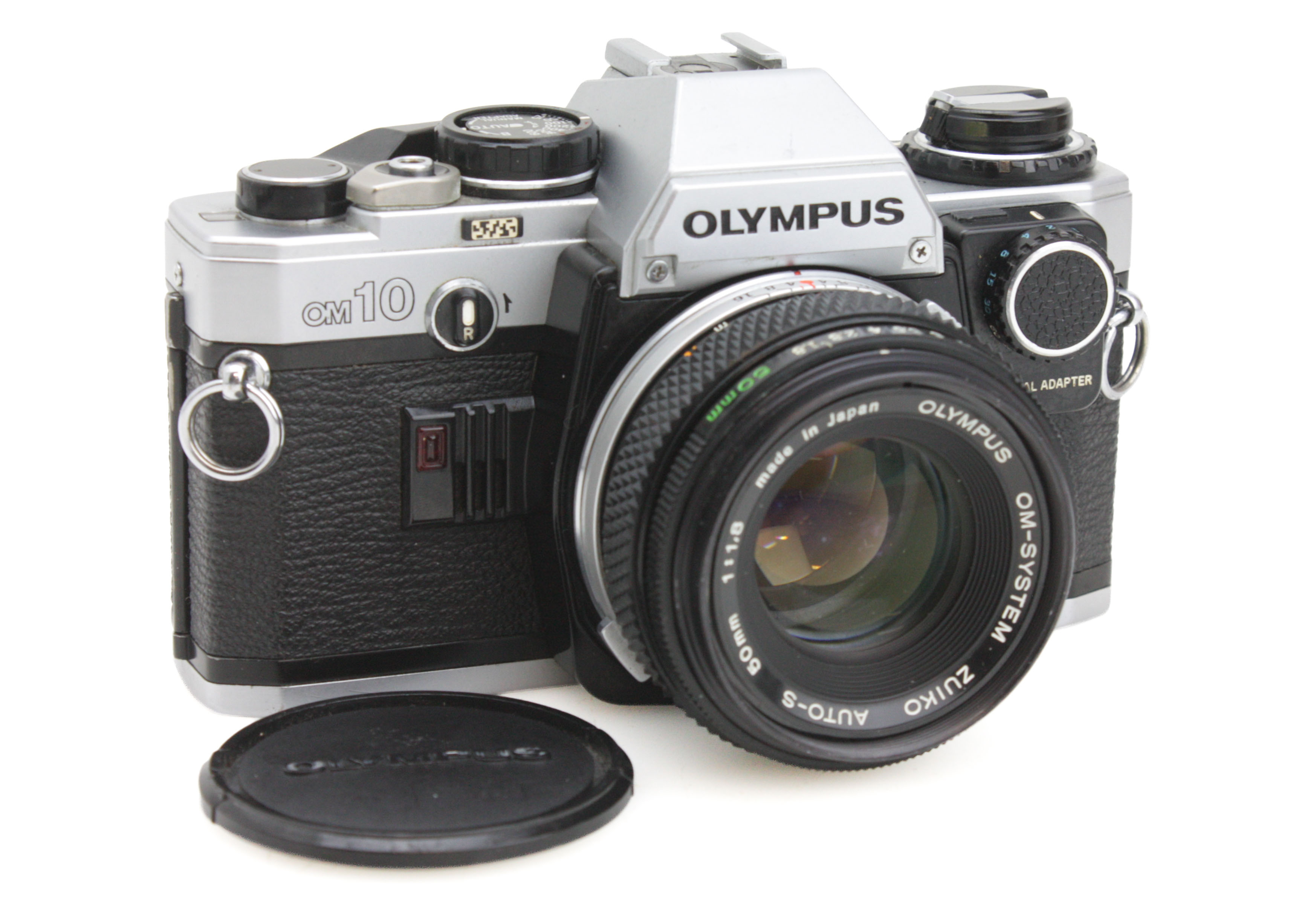 Olympus OM10 35mm Film SLR Camera with 50mm f/1.8 lens - New Seals!