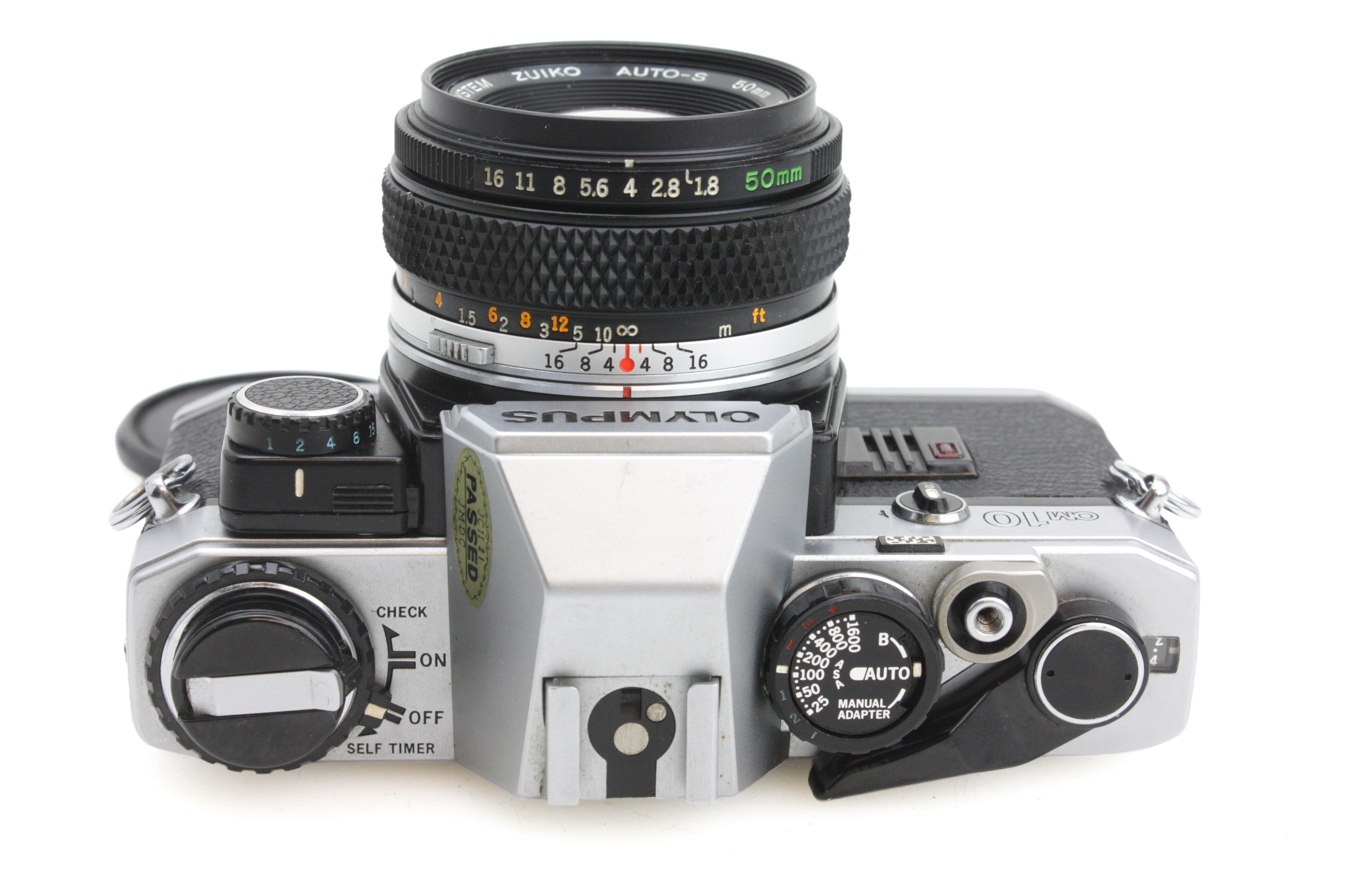 Olympus OM10 35mm Film SLR Camera with 50mm f/1.8 lens - New Seals! - Image 4