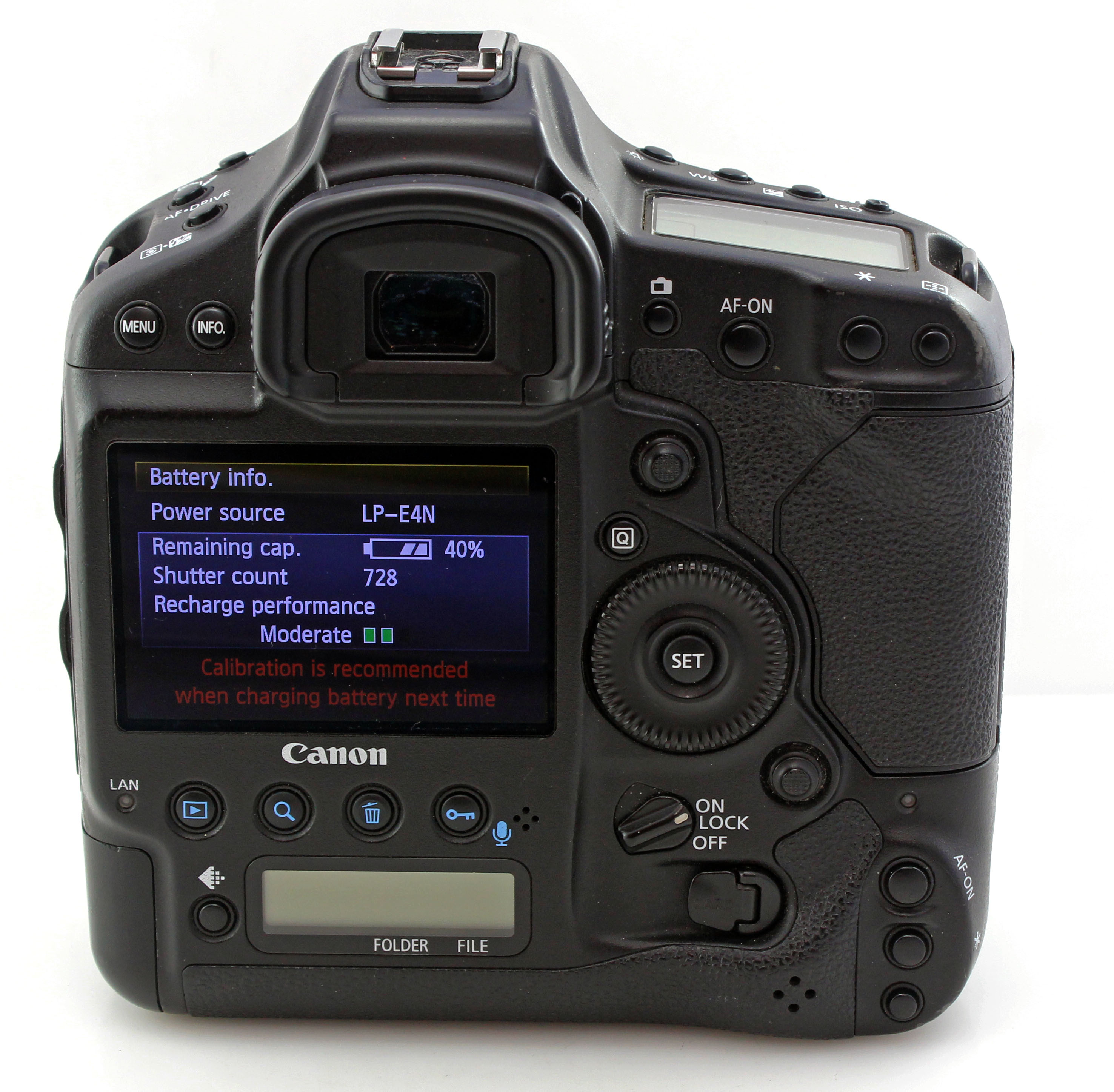 Canon EOS 1DX Professional DSLR Camera Body 18.1MP, 12 FPS, Fully Working - Image 4