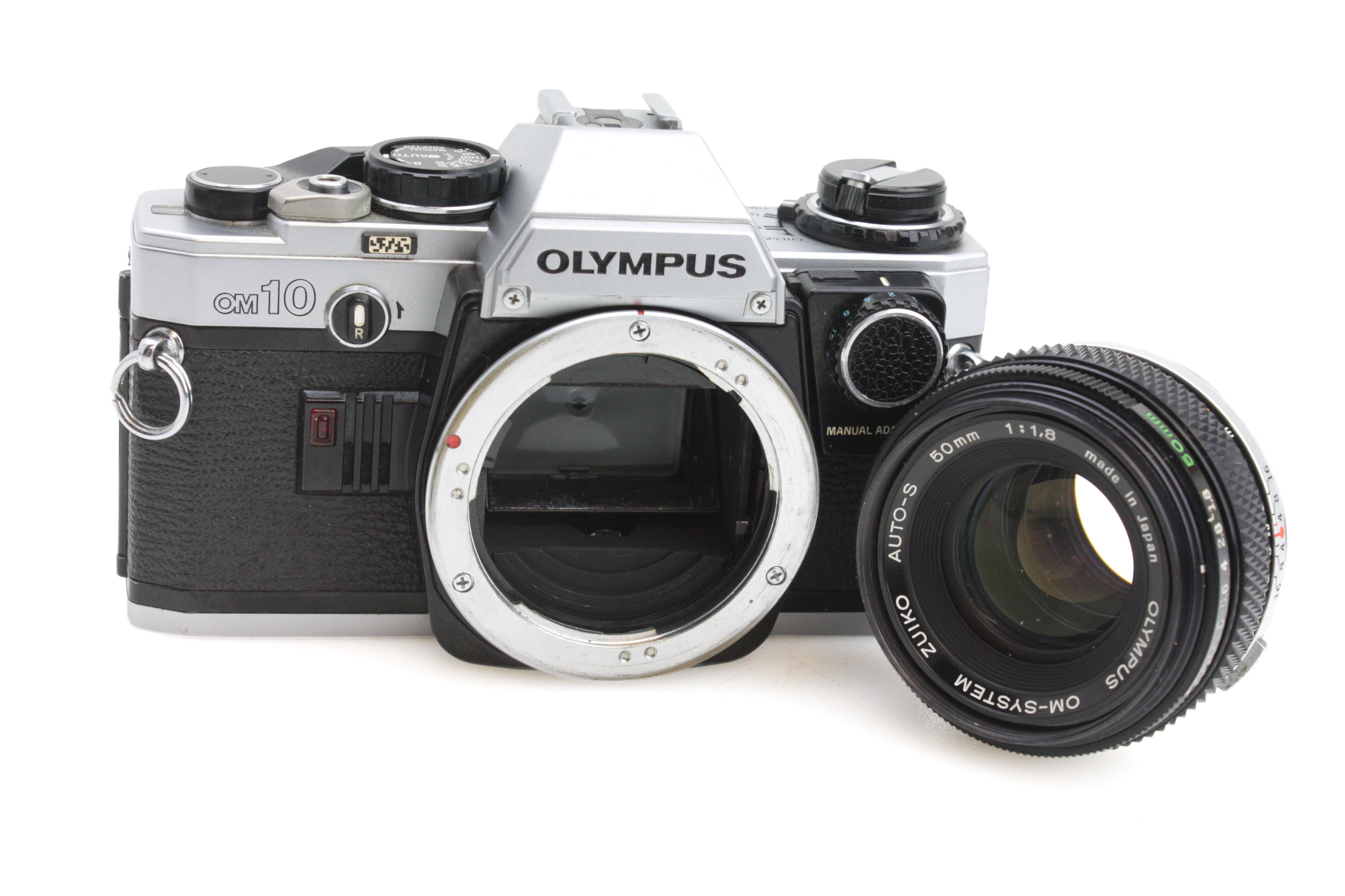 Olympus OM10 35mm Film SLR Camera with 50mm f/1.8 lens - New Seals! - Image 13
