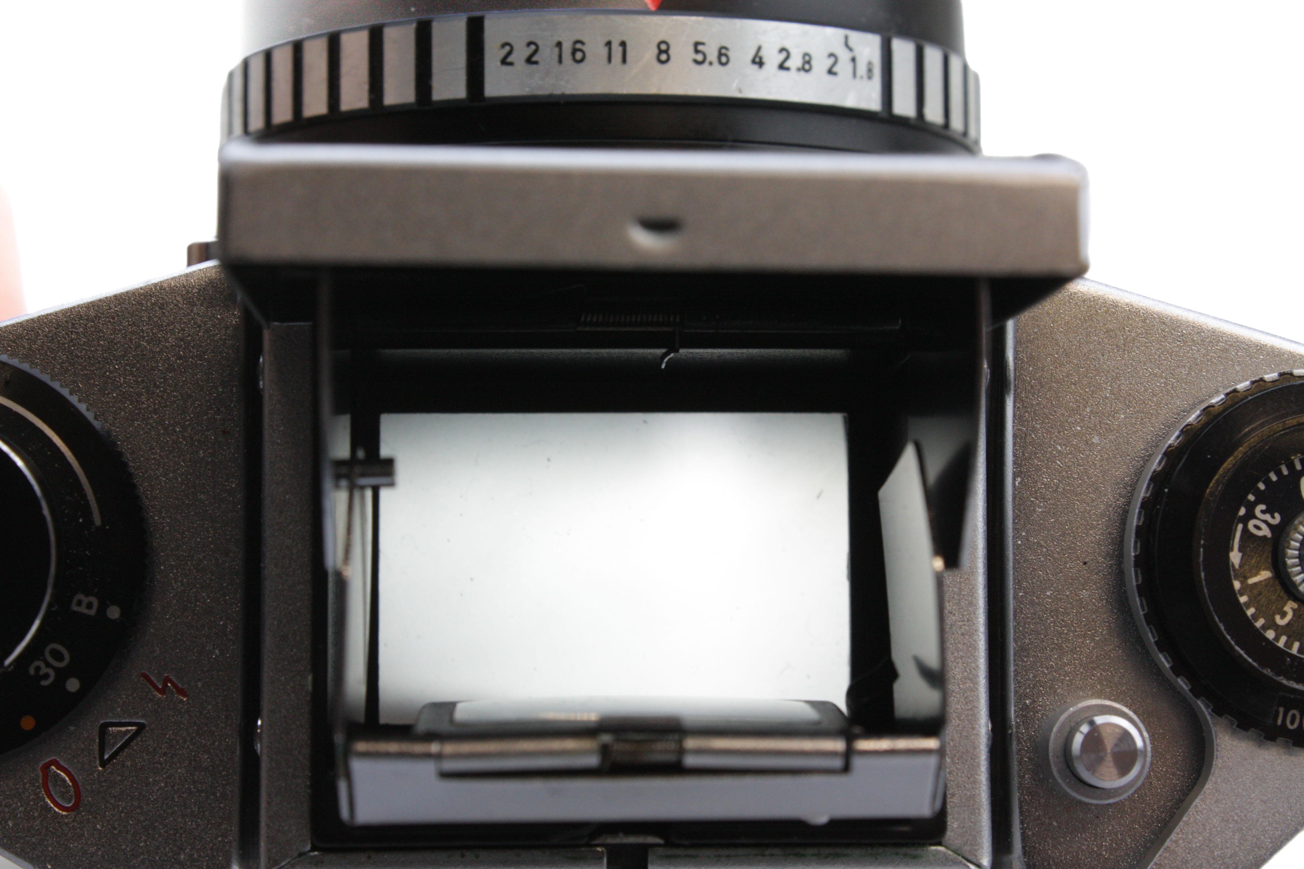 Exa 1B 35mm Film SLR Camera, Meyer Optic 50mm f/1.8 & Waist Level Finder - Image 7