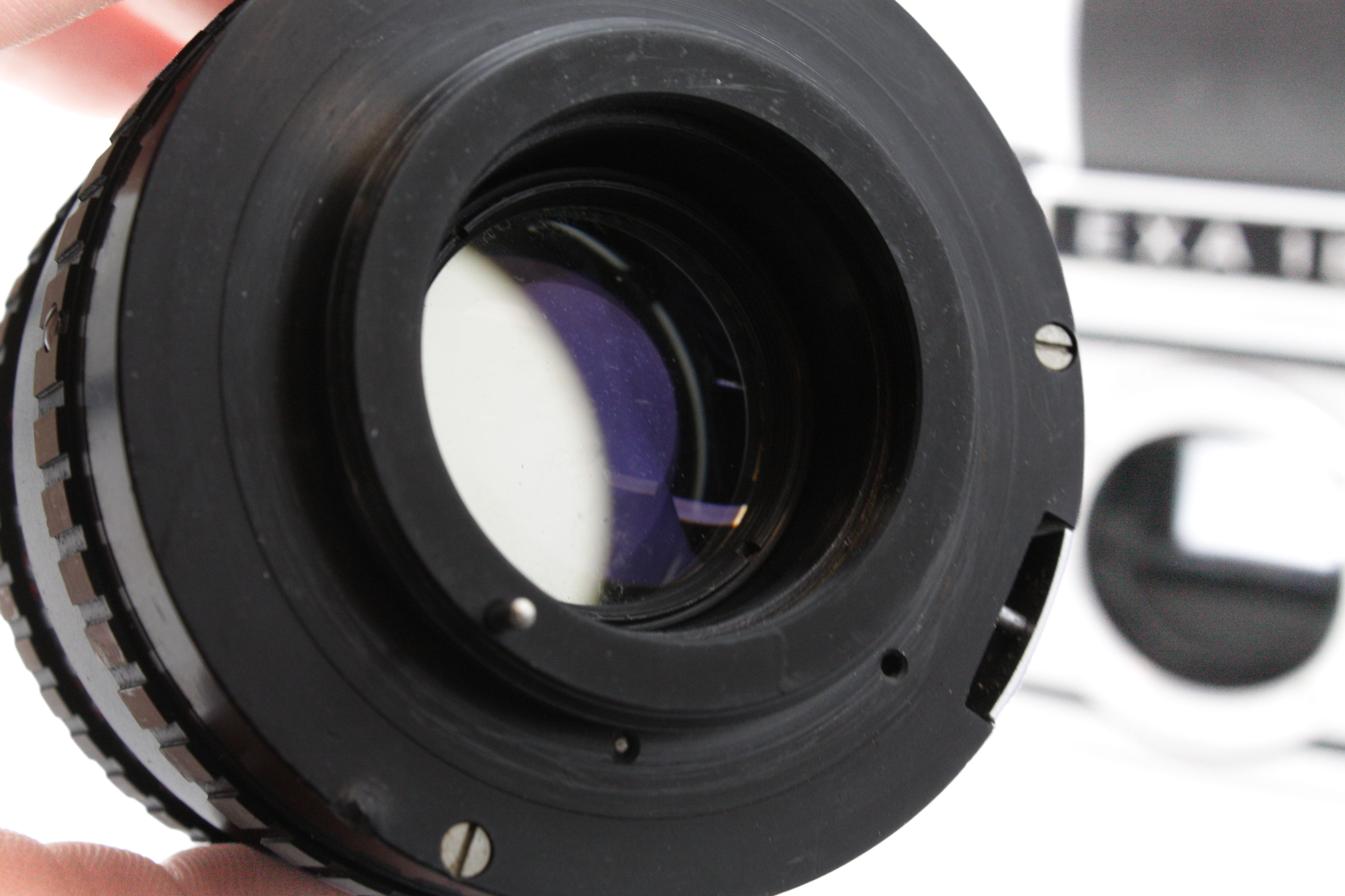 Exa 1B 35mm Film SLR Camera, Meyer Optic 50mm f/1.8 & Waist Level Finder - Image 10