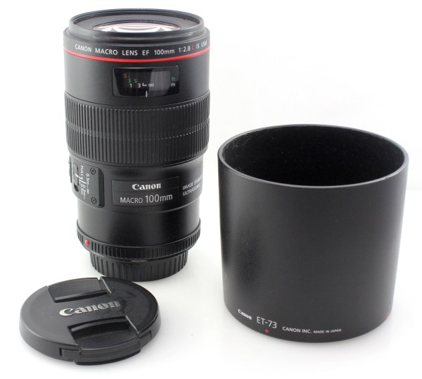 Canon EF 100mm f2.8 L Series Macro IS USM Lens - Excellent Condition