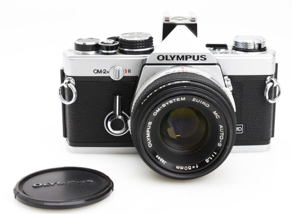 Olympus OM-2N 35mm SLR Film Camera & Zuiko 50mm f/1.8