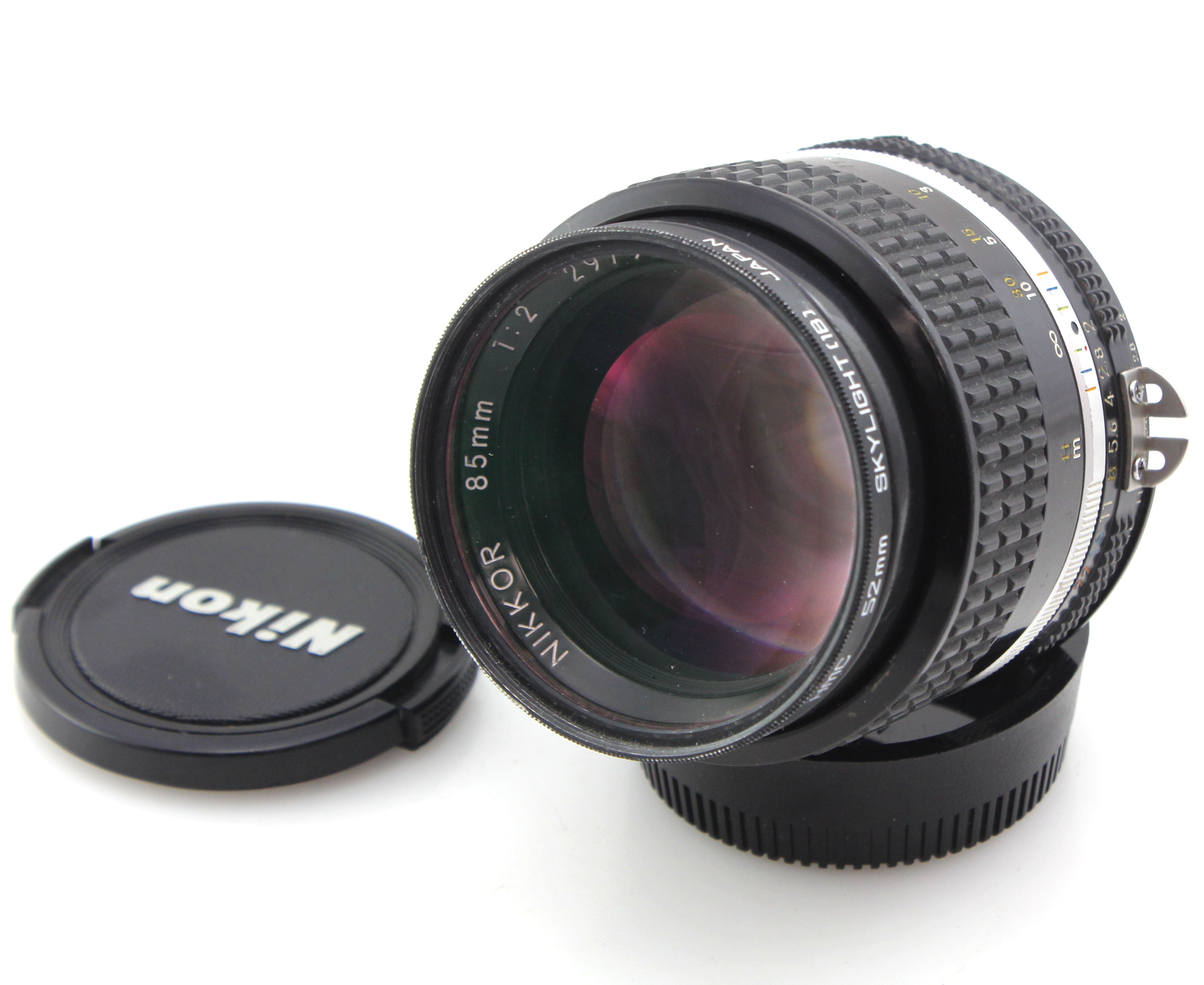 Nikkor Nikon 85mm f2 AI-S Portrait Telephoto Prime Lens for Nikon SLR Cameras