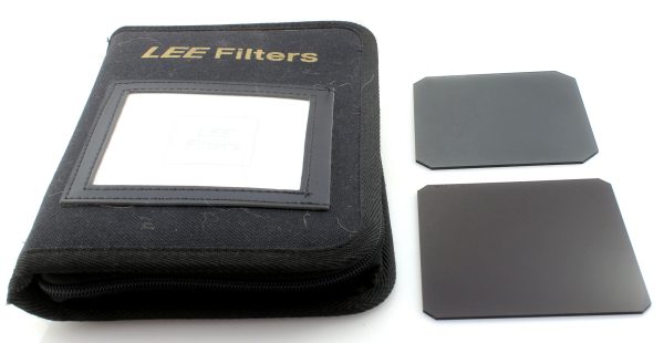 Lee Filters 0.6ND (2 Stop) & 1.2ND (4 Stop) 100x100mm Filters with Multi Filter Pouch