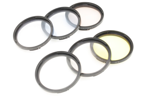 Hasselblad B57 Colour & Light Balance Filters - 6x Filters