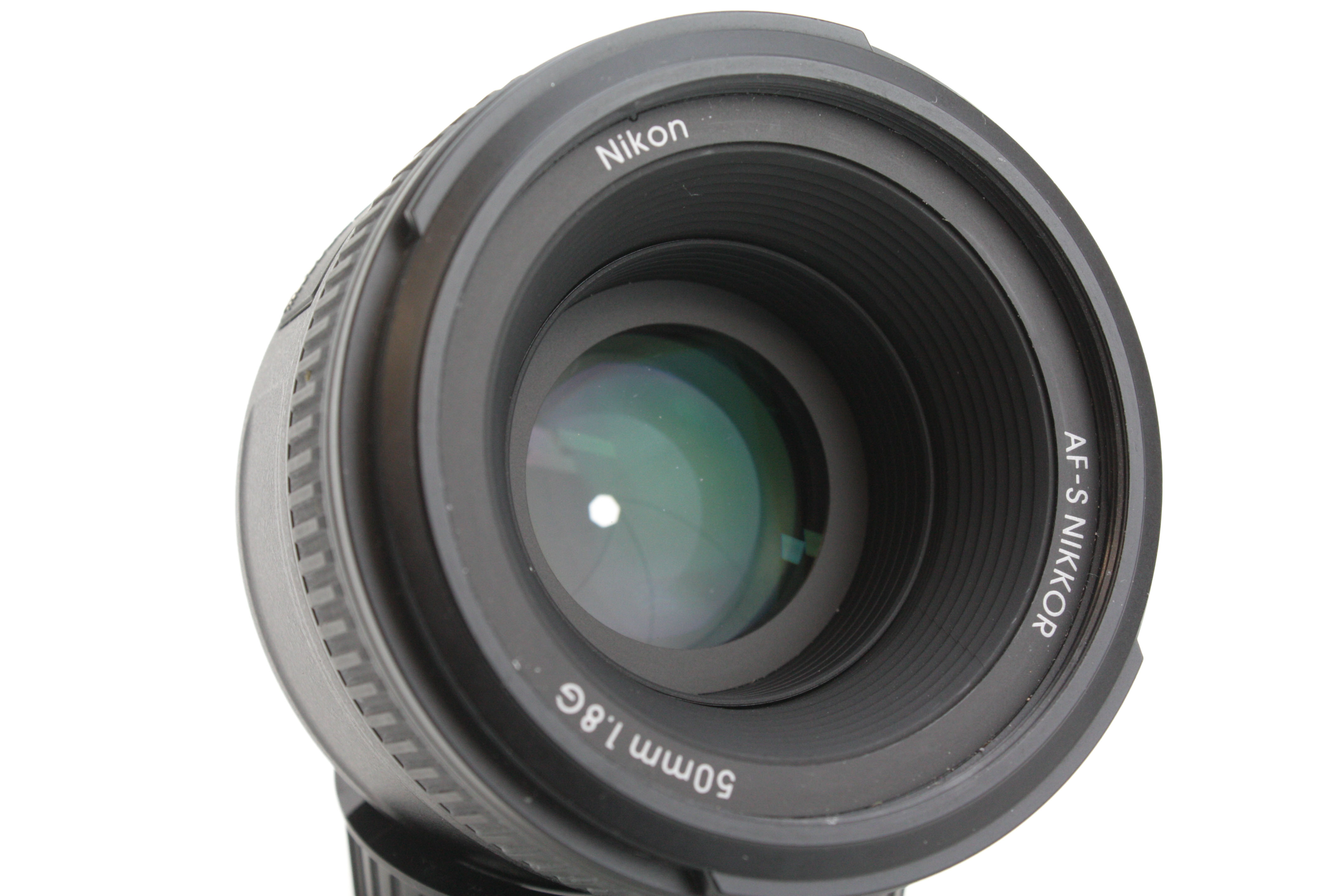 Nikkor AF-S 50mm f1.8 G Prime AF Lens w hood & caps for Nikon DSLR Cameras - Image 2