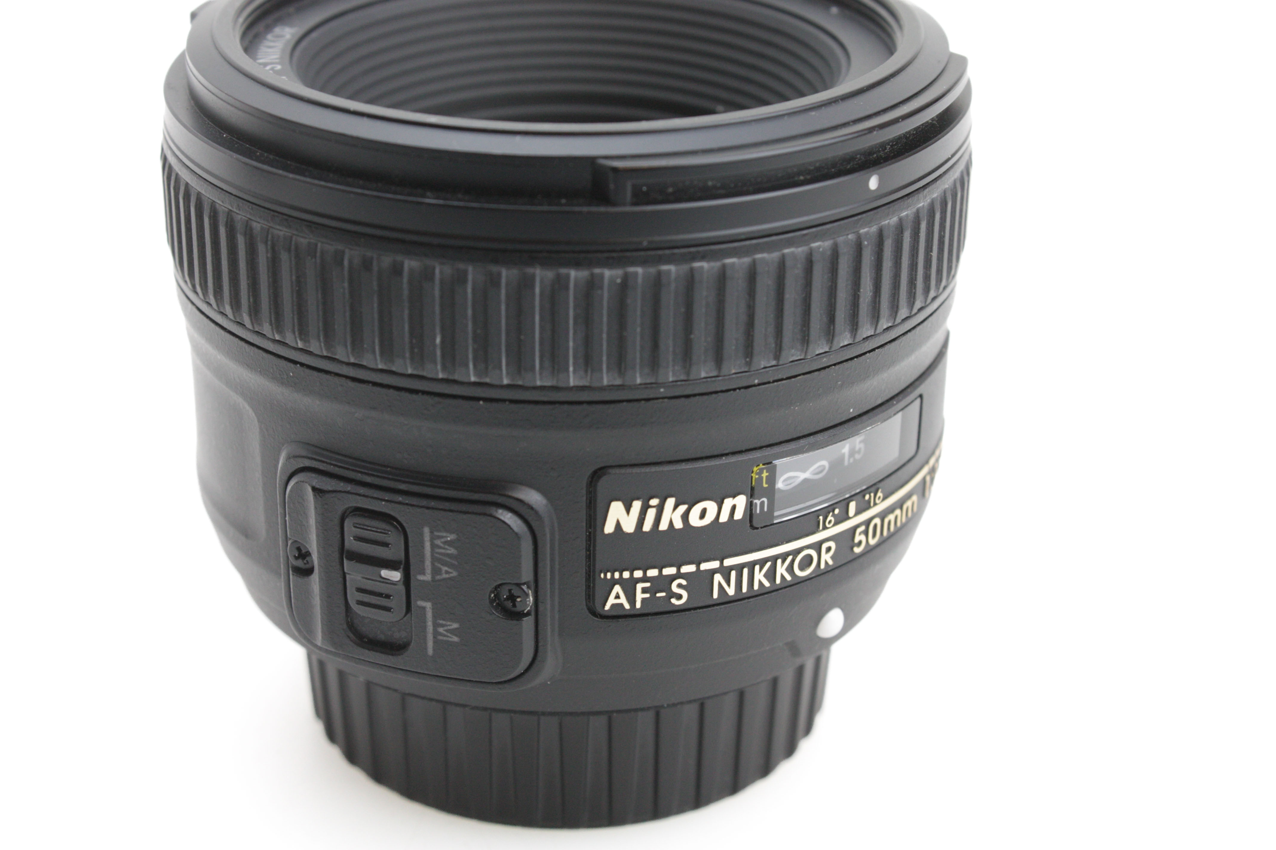 Nikkor AF-S 50mm f1.8 G Prime AF Lens w hood & caps for Nikon DSLR Cameras - Image 4