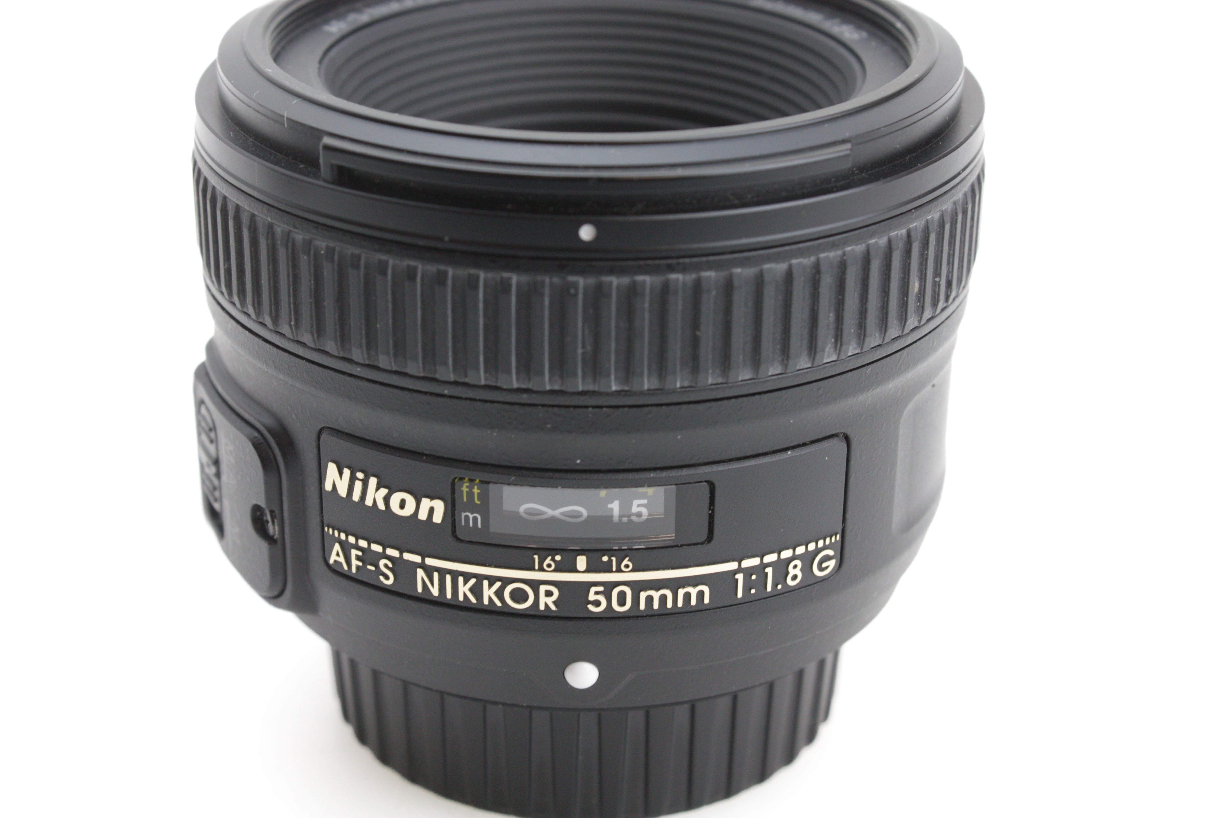 Nikkor AF-S 50mm f1.8 G Prime AF Lens w hood & caps for Nikon DSLR Cameras - Image 5
