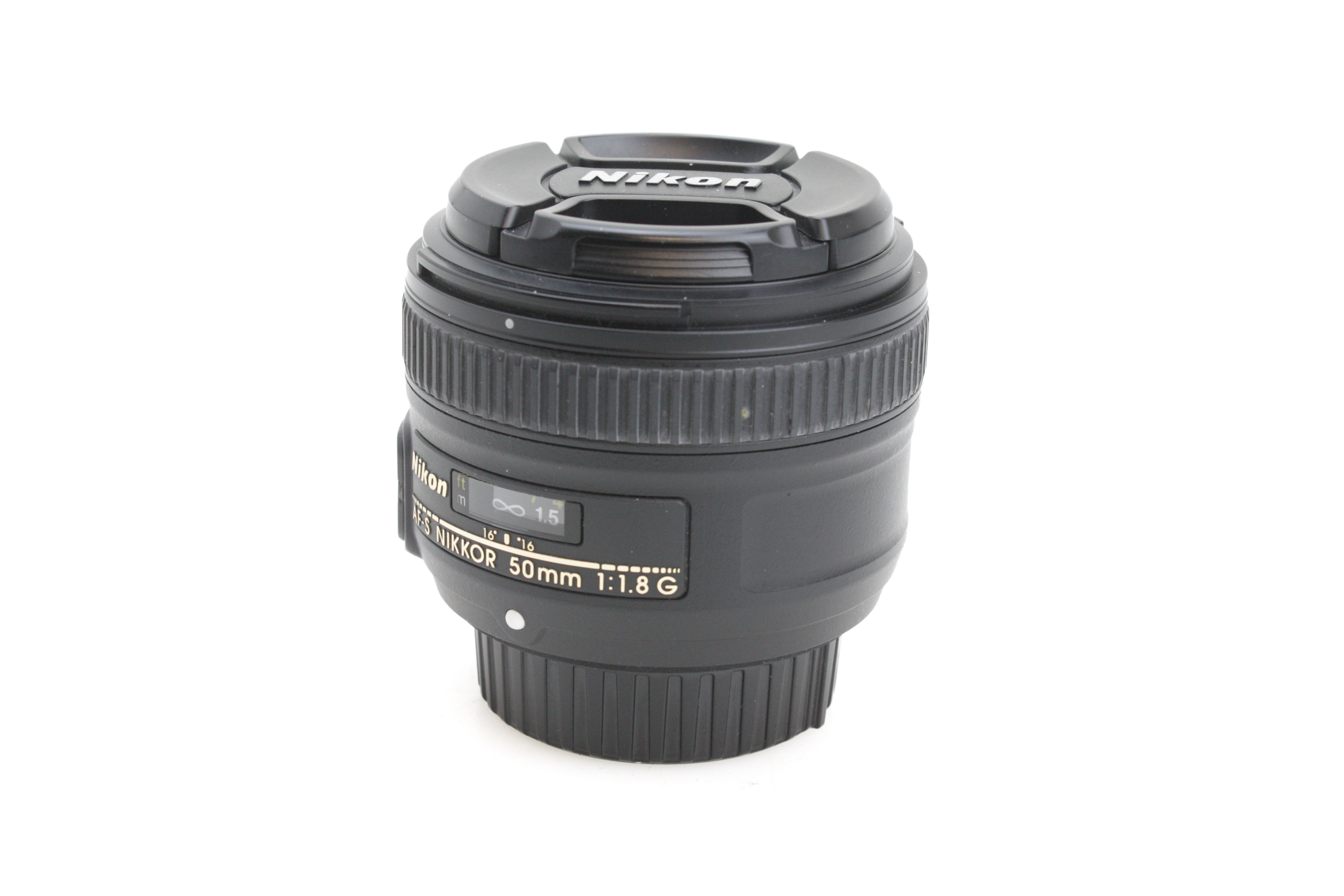 Nikkor AF-S 50mm f1.8 G Prime AF Lens w hood & caps for Nikon DSLR Cameras - Image 7