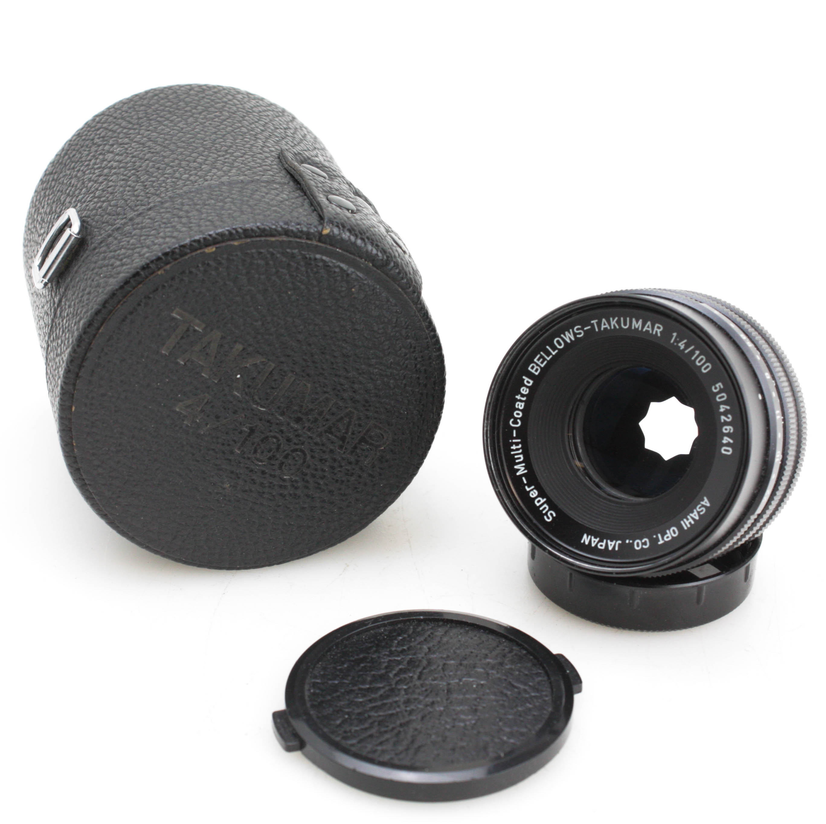 Pentax Bellows Takumar 100mm f/4 Lens - M42 Mount + Case