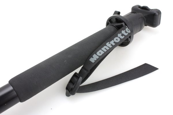 Manfrotto #679B Black Monopod & Head <165cm. 1/4" & 3/8th" Threads