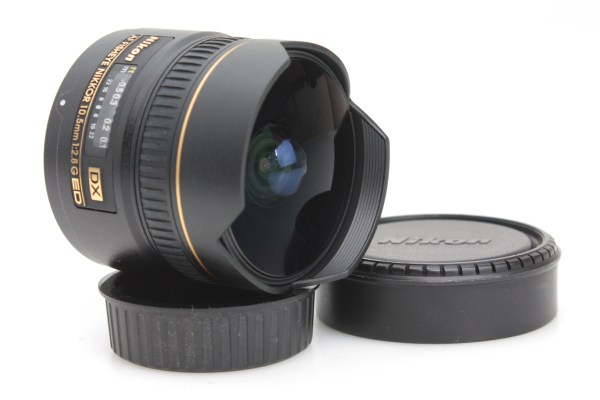 Nikon 10.5mm f/2.8 DX ED Fisheye Prime Lens, with Caps - Nikon F (AF-S) Mount