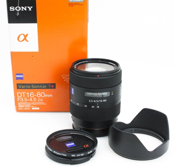 Zeiss Vario Sonnar T* DT 16-80mm f/3.5-4.5 ZA AF Zoom Lens - Sony A Mount [Not E]