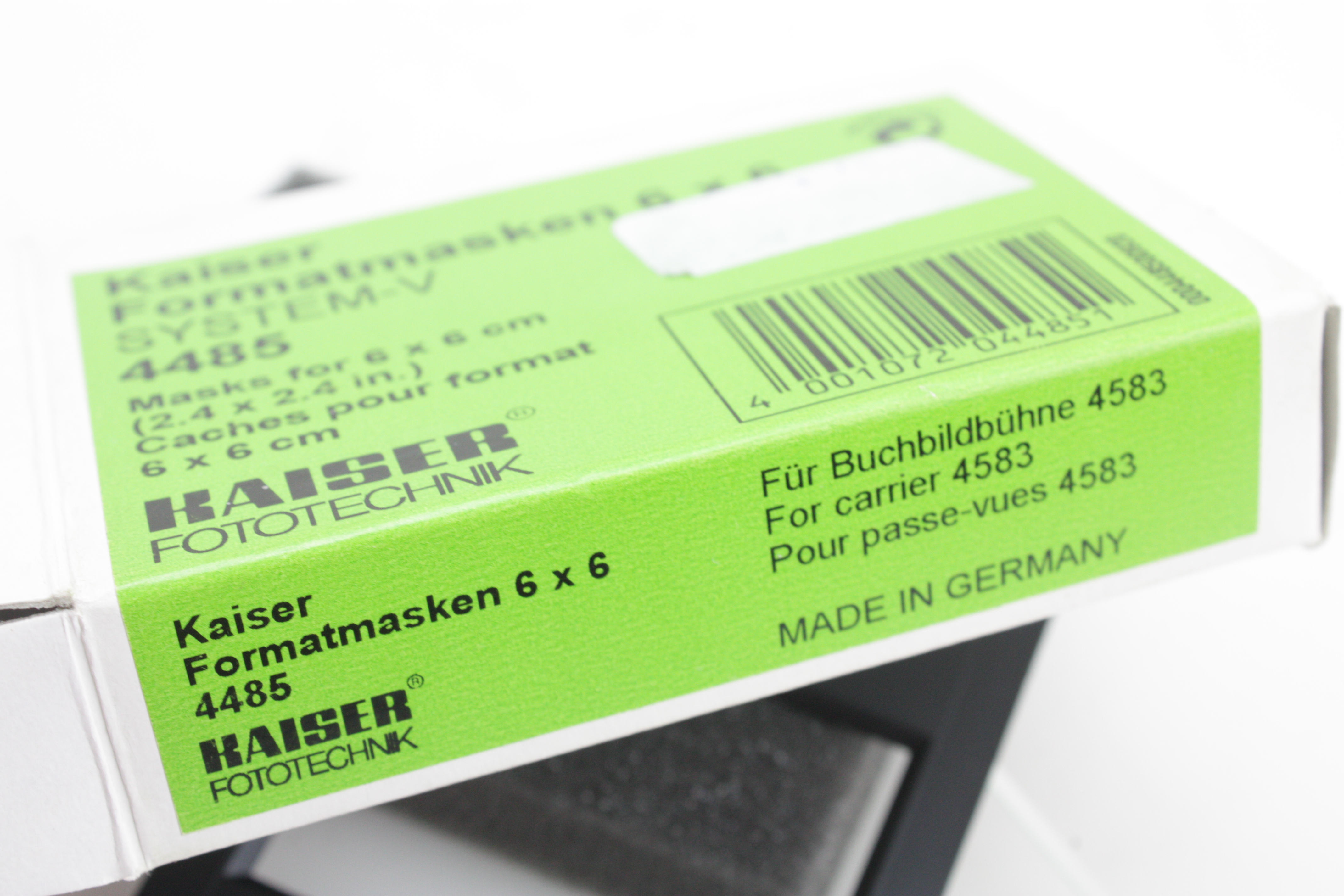 Kaiser 6x45 Mask & AN Glass, for Enlarger Negative Carrier / Holder - Image 4