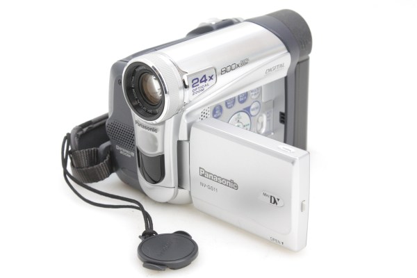 Panasonic NV-GS11EB MiniDV Tape Camcorder, with 24x Optical Zoom Lens