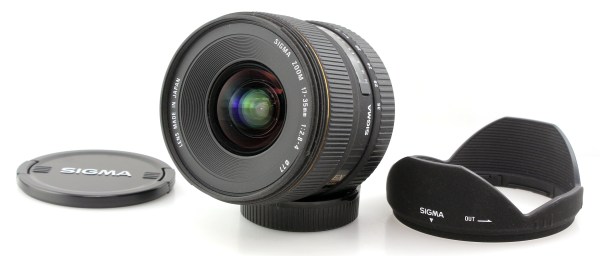 Sigma AF 17-35mm f2.8-4 EX DG HSM Wide Zoom Lens - Nikon NAF full frame