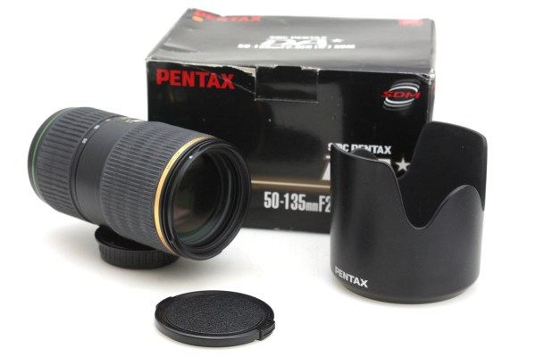 Pentax 50-135mm f/2.8 ED [IF] SDM, with Caps - Pentax K (KAF) Mount - Boxed
