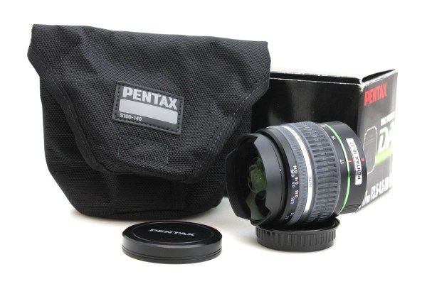 Pentax 10-17mm f/3.5-4.5 ED [IF], with Caps - Pentax K (KAF) Mount - Boxed
