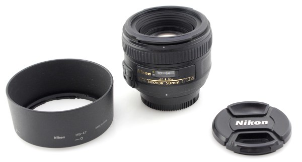 Nikon AF-S Nikkor 50mm f1.4 G Fast Prime AF Lens w/ Hood for Nikon DSLR Cameras
