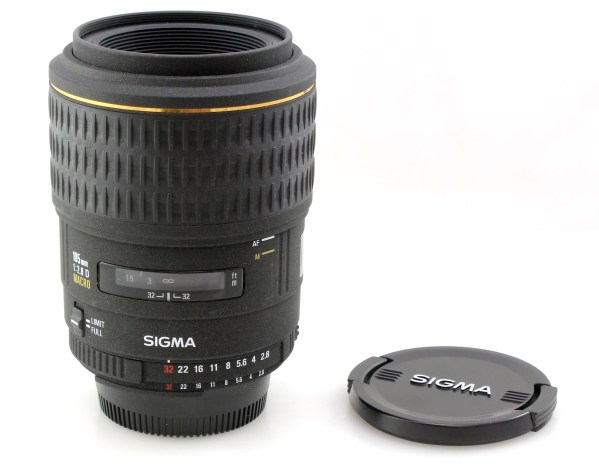 Sigma 105mm f2.8 EX D 1:1 Macro Prime Lens - Nikon Auto focus F mount