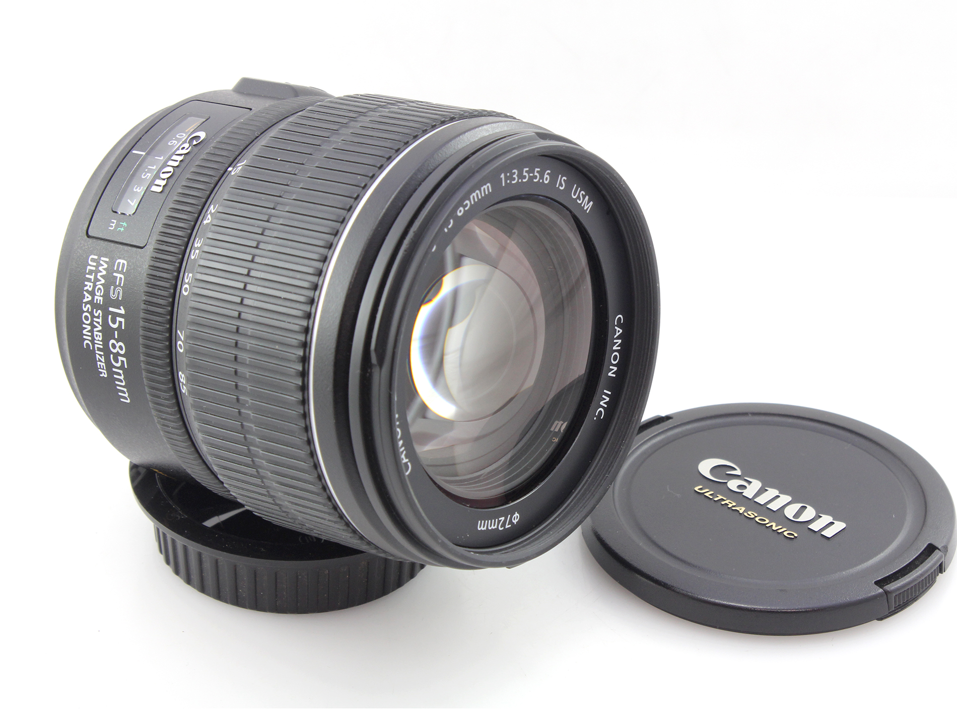 Canon EFS 15-85mm f/3.5-5.6 IS USM, Zoom Lens - For APS-C EOS Cameras