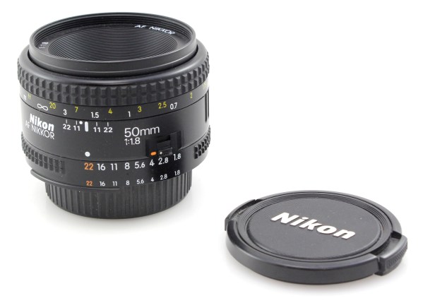 Nikon AF Nikkor 50mm f1.8 Prime Lens in Excellent Condition - NAF Mount