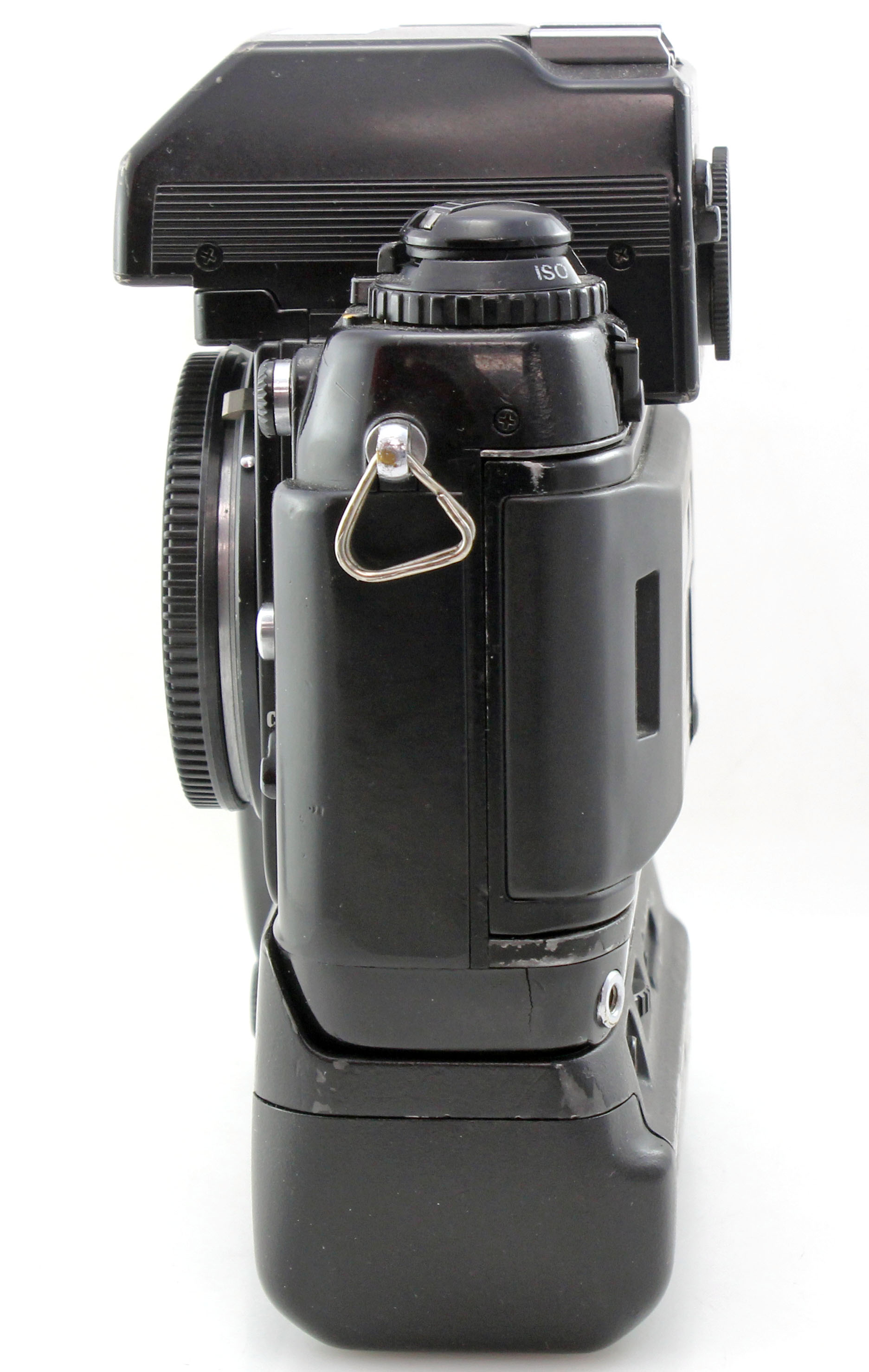 Nikon F4 (F4e) Professional 35mm SLR Film Camera Body w/ MB-23 Grip MF-22 Back - Image 3