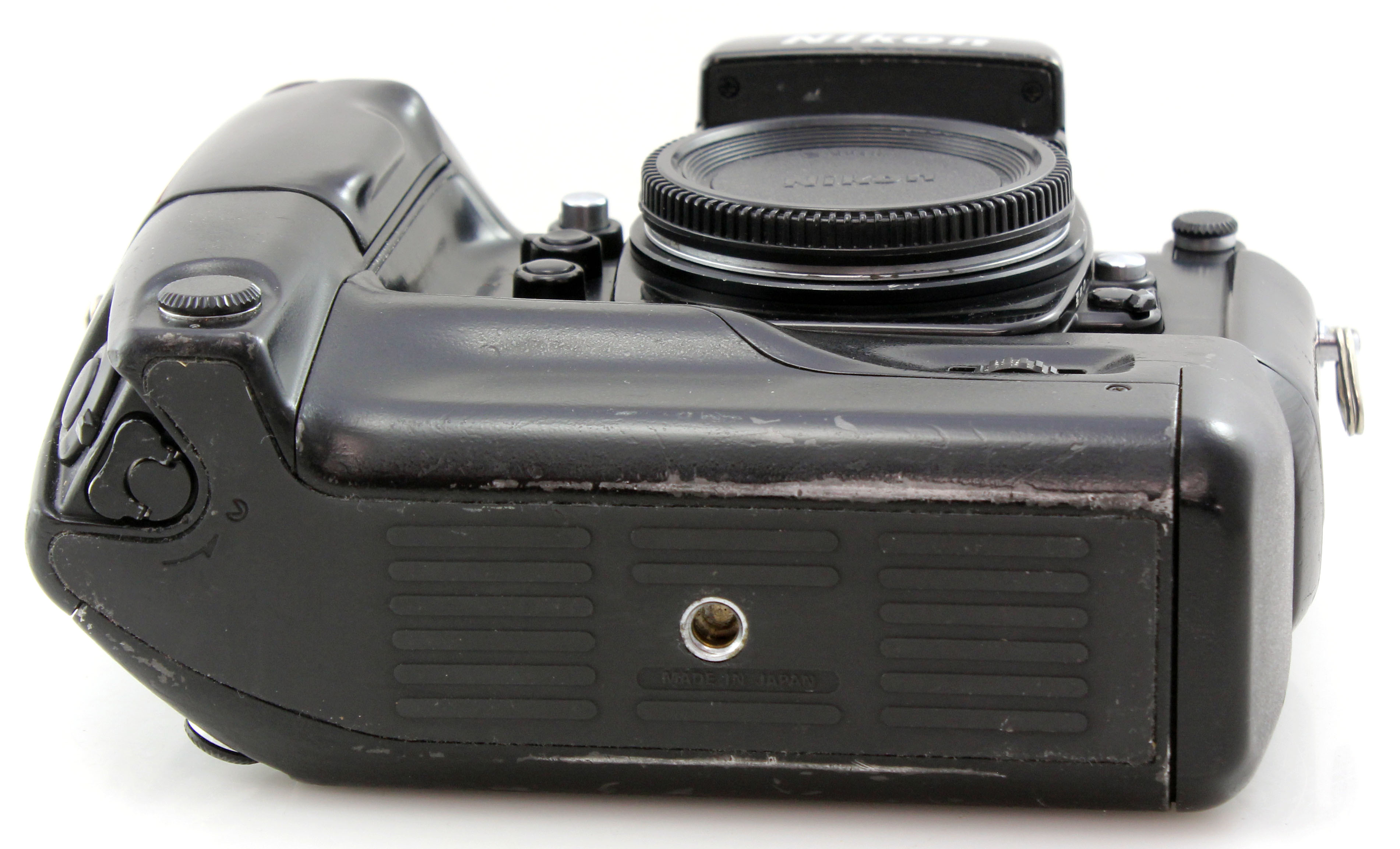 Nikon F4 (F4e) Professional 35mm SLR Film Camera Body w/ MB-23 Grip MF-22 Back - Image 5