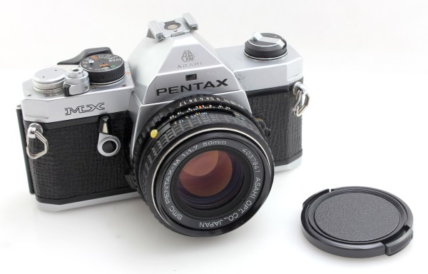 Pentax MX SLR 35mm Film Camera w/ Pentax-M 50mm f1.7 Lens - Rough