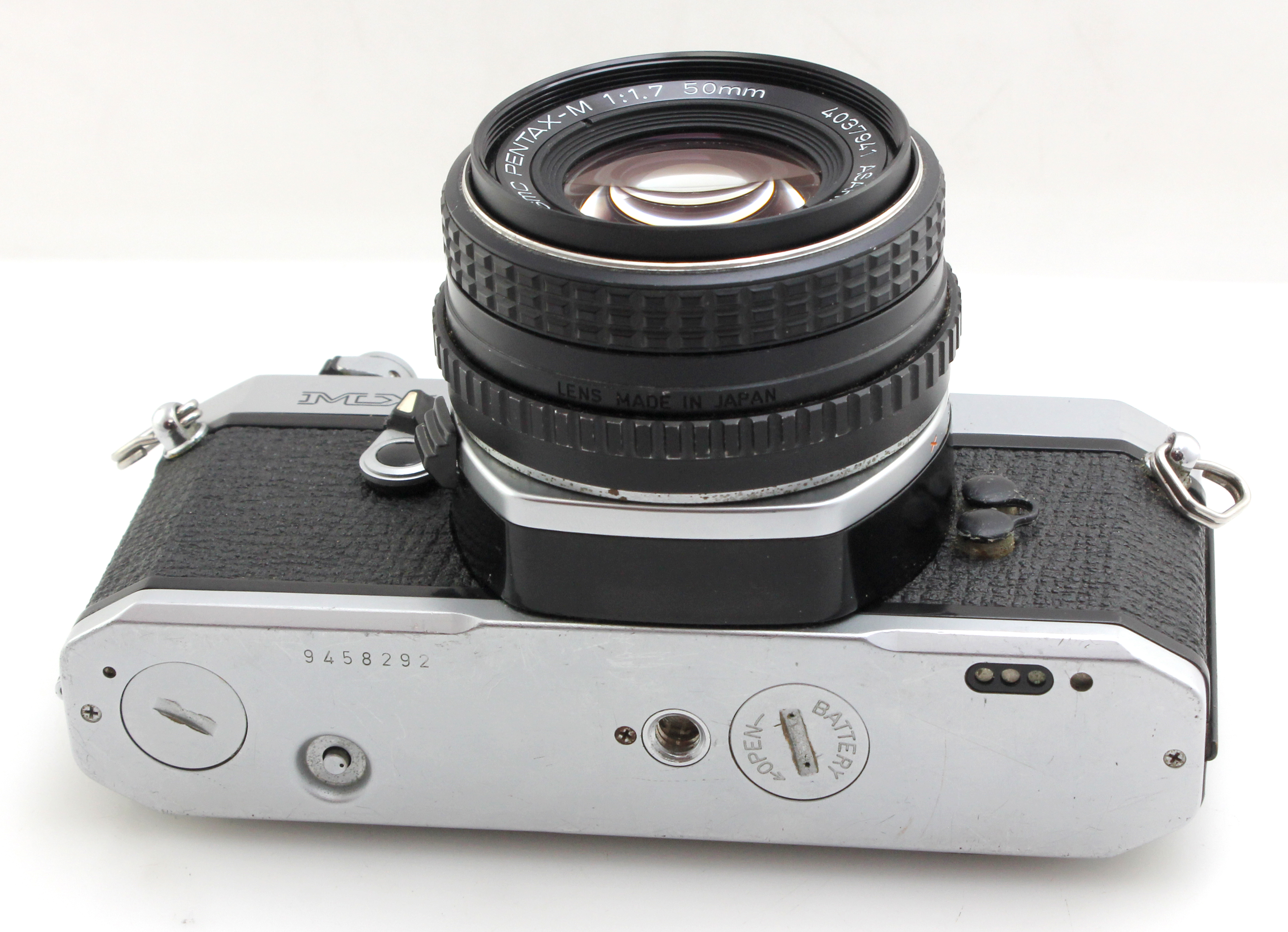 Pentax MX SLR 35mm Film Camera w/ Pentax-M 50mm f1.7 Lens - Rough - Image 6