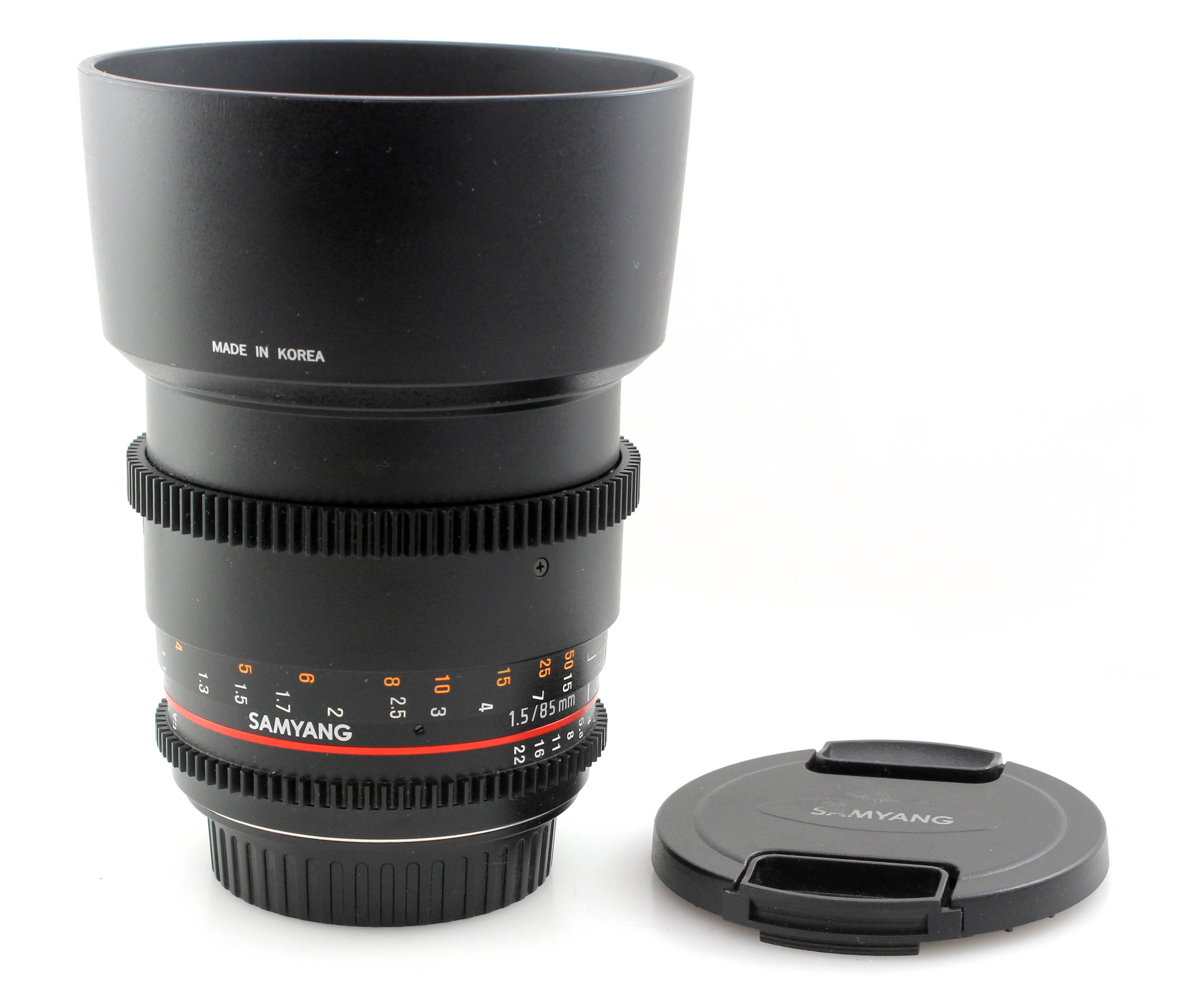 Samyang 85mm T1.5 AS IF UMC Portrait Cine Lens for Canon EOS EF Mount Full Frame - Image 6