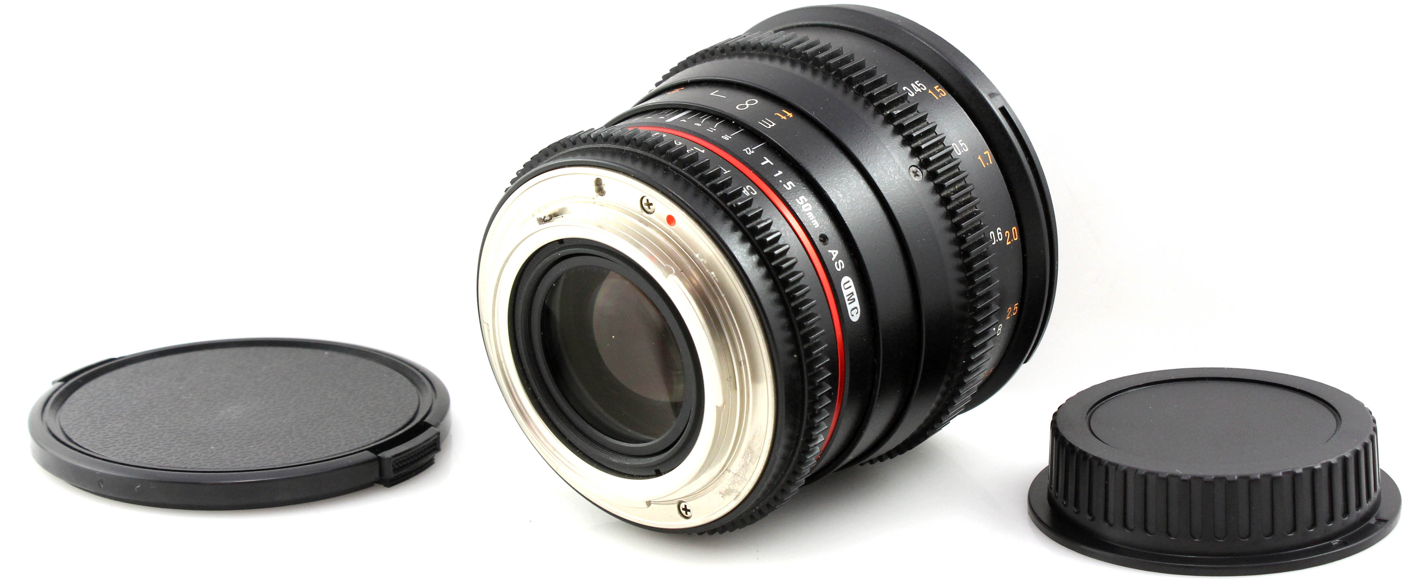 Samyang 50mm T1.5 AS IF UMC Standard Cine Lens for Canon EOS EF Mount Full Frame - Image 6