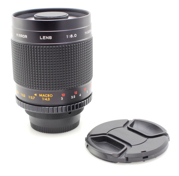 Bower 500mm MC Telephoto Mirror Lens - T2 / Nikon F mount - Great Condition