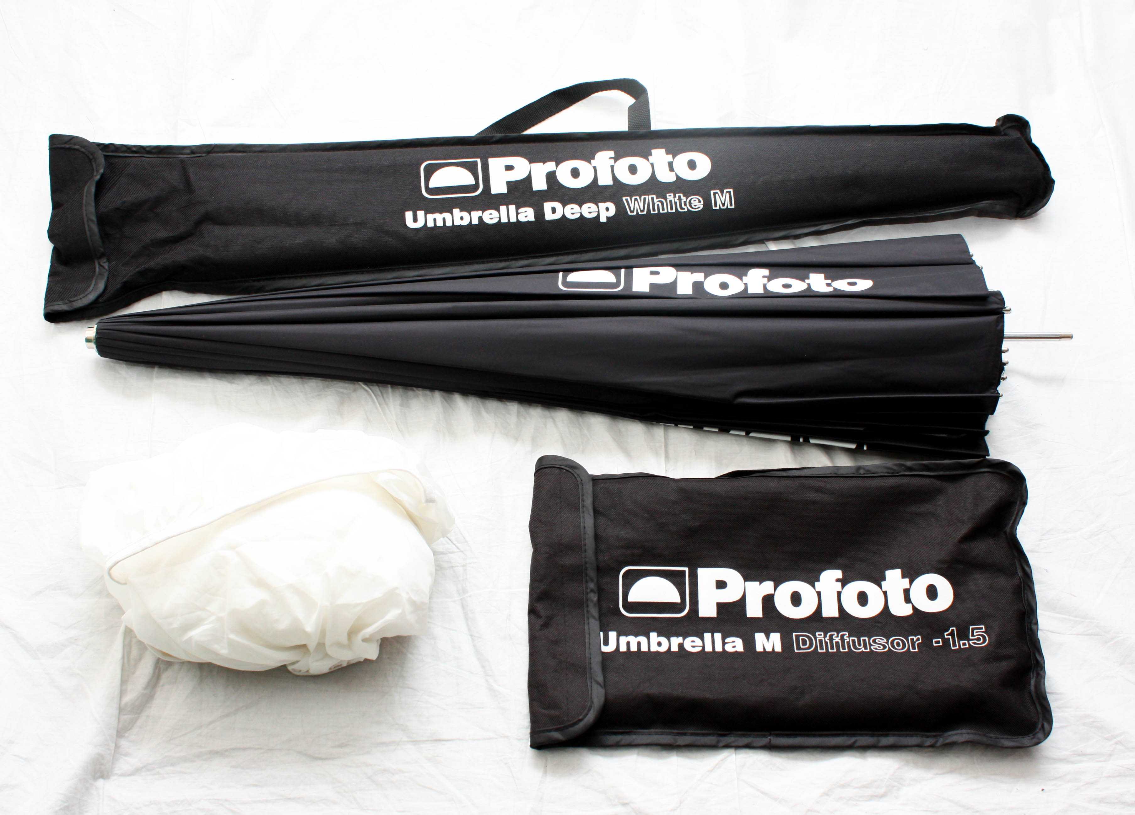 Profoto Professional Umbrella - Deep White M 105cm 41" w/ Diffuser -1.5 - Image 4
