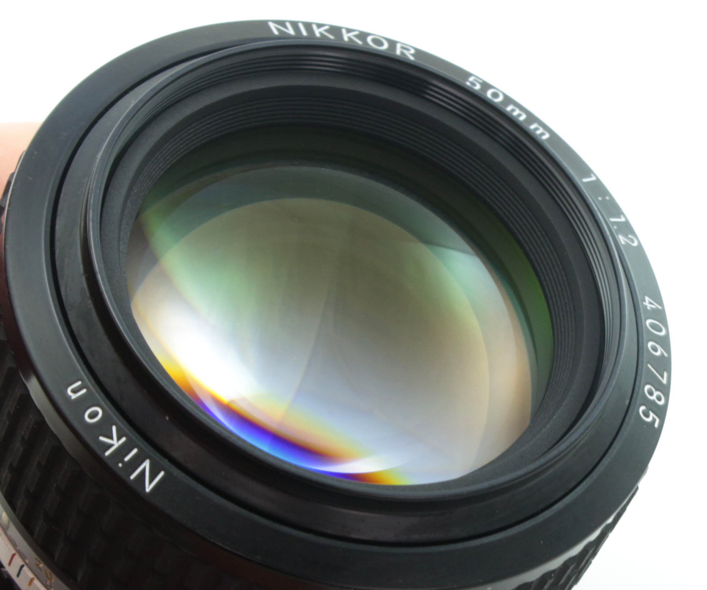 Boxed Nikon Nikkor 50mm f1.2 AIS (AI-S) Super Fast Prime Standard Lens W/ Hood - Image 4