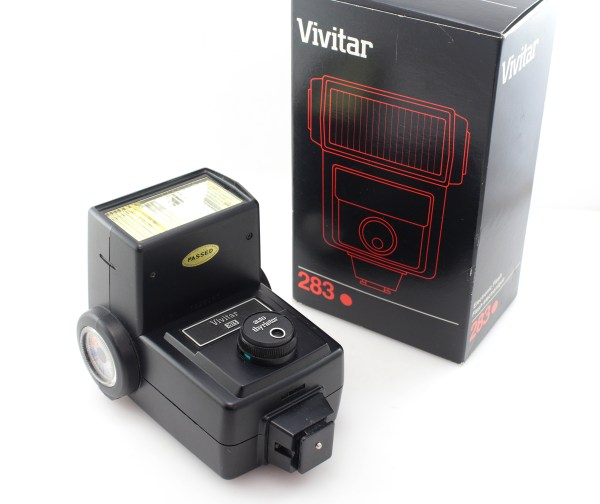 Vivitar 283 Hotshoe Flash For Film Cameras, Boxed