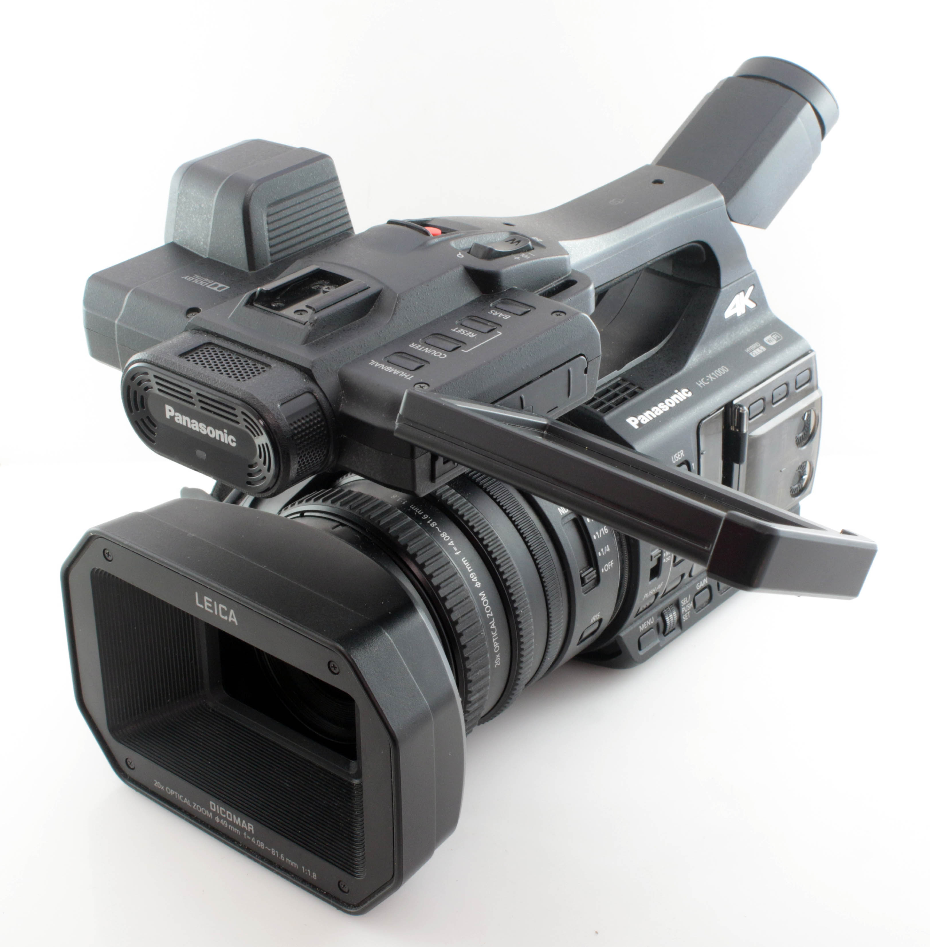 Panasonic HC-X1000 4k Cinema Movie Video Camcorder Leica 29-600mm f1.8 Equiv Zoom Lens