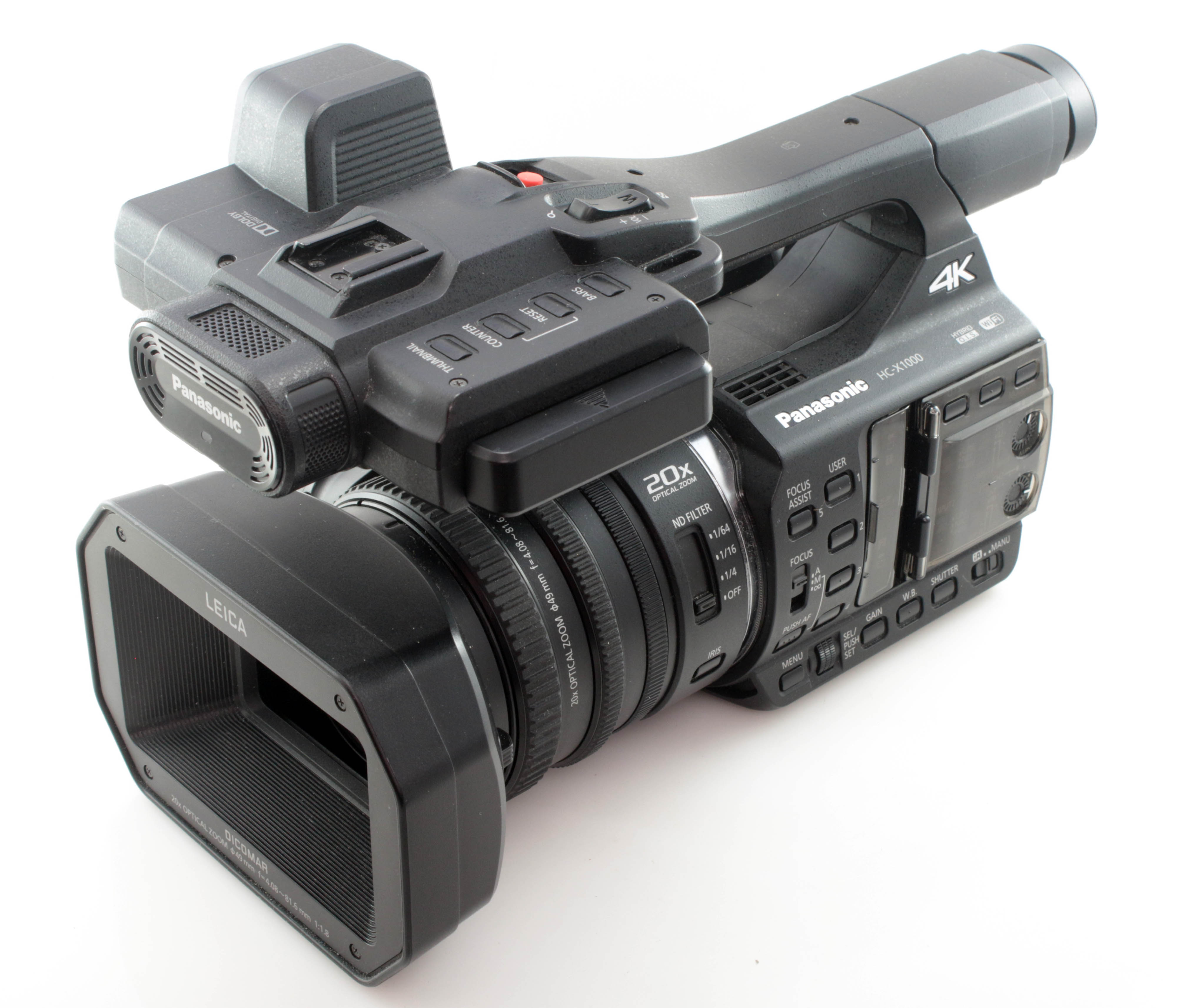 Panasonic HC-X1000 4k Cinema Movie Video Camcorder Leica 29-600mm f1.8 Equiv Zoom Lens - Image 6