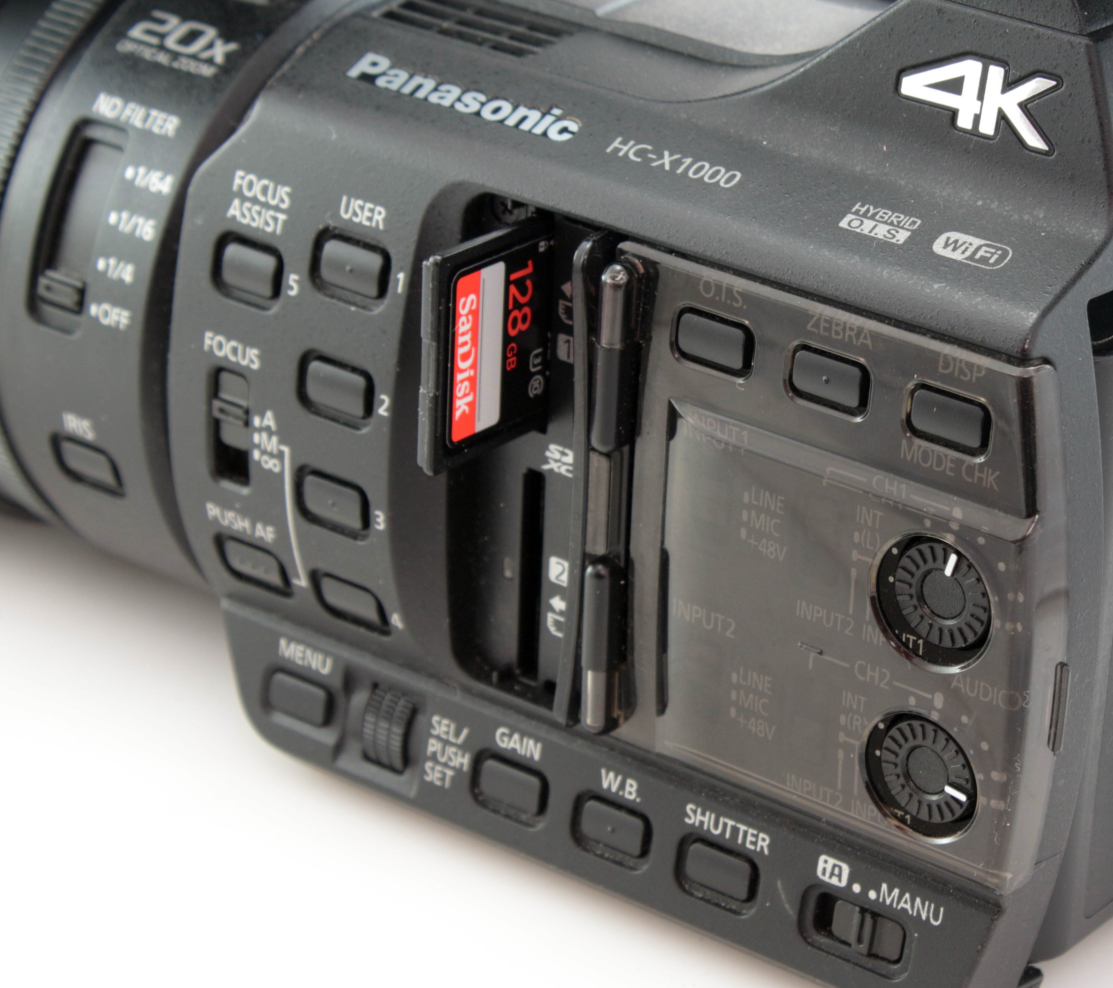 Panasonic HC-X1000 4k Cinema Movie Video Camcorder Leica 29-600mm f1.8 Equiv Zoom Lens - Image 7