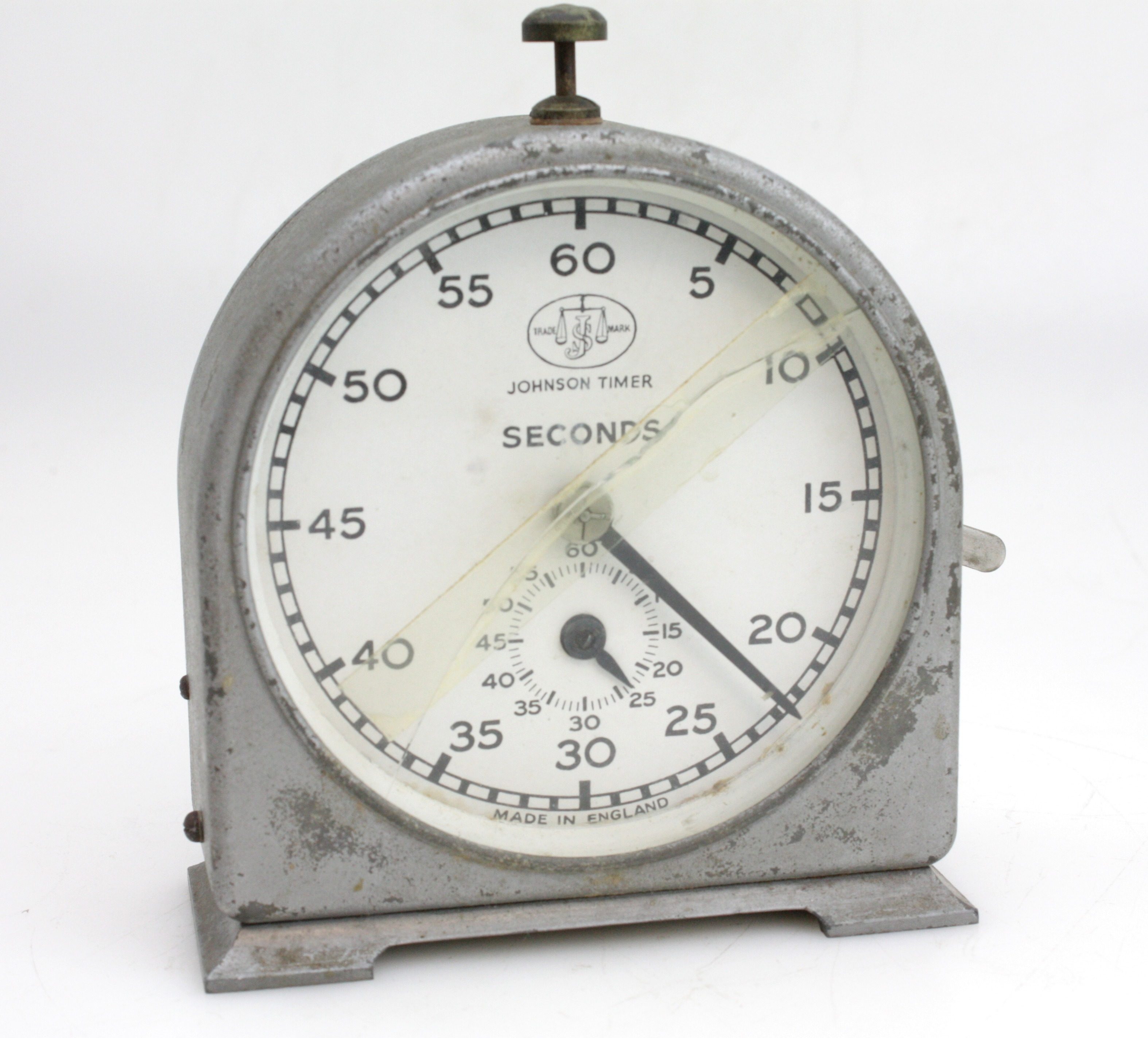 Johnsons Darkroom Process Clock Timer - English Clock Systems - Clockwork seconds