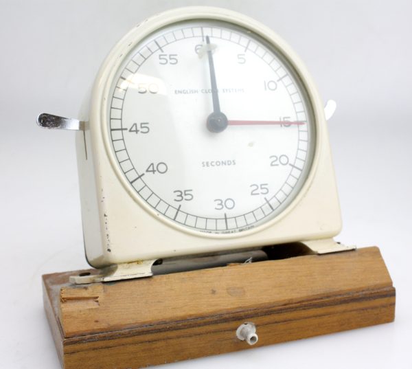 Smiths Darkroom Clock Process Timer - Seconds & Minutes English Clock Systems
