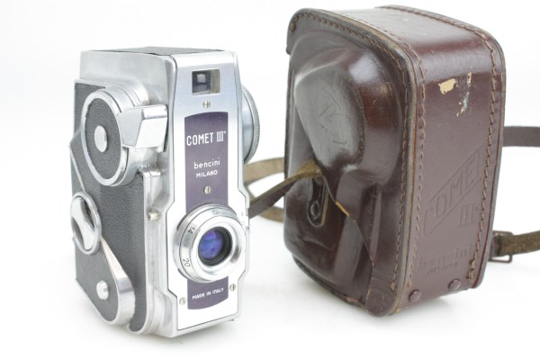 Bencini COMET III 127 film Camera with Leather Case