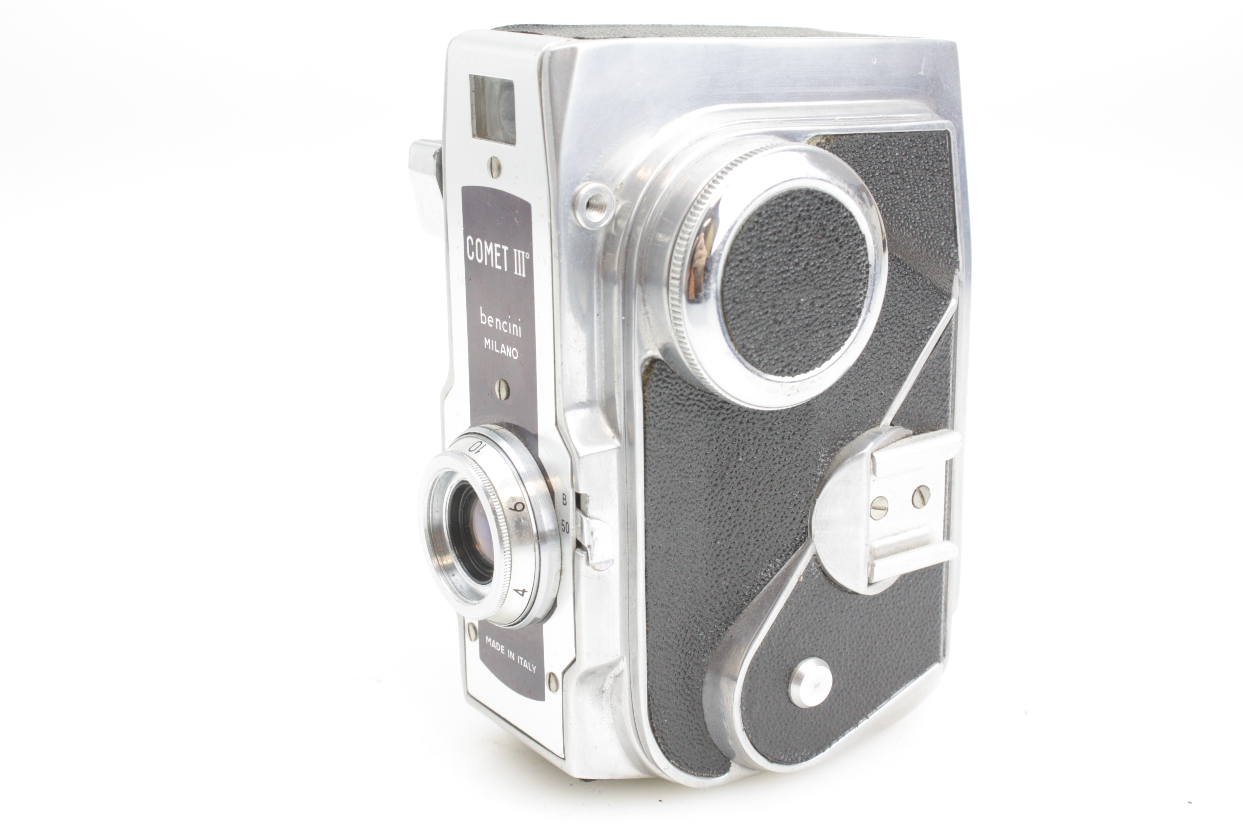 Bencini COMET III 127 film Camera with Leather Case - Image 3