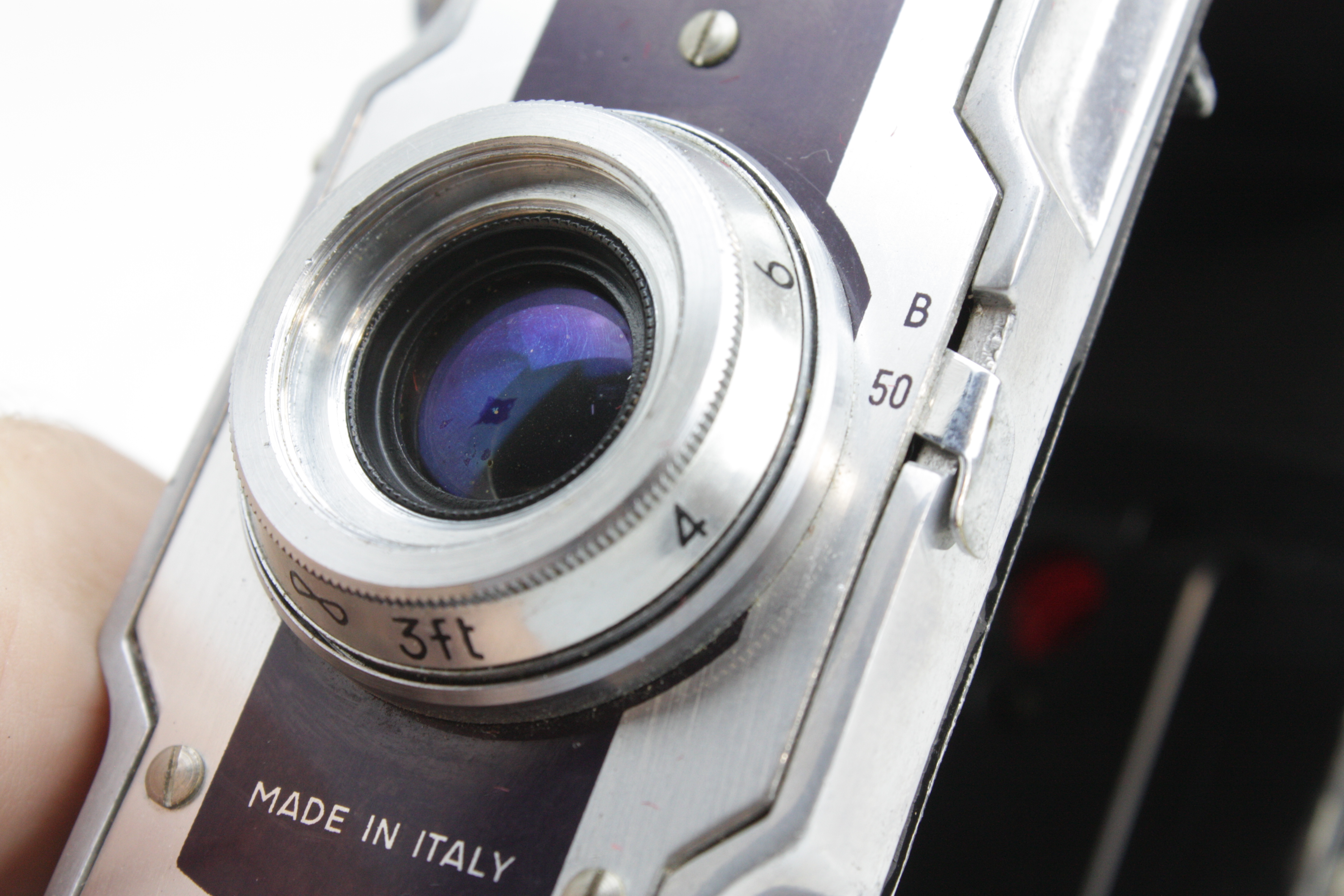 Bencini COMET III 127 film Camera with Leather Case - Image 8
