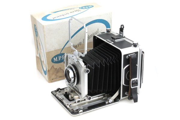 MPP Micro Technial Mk VIII 4x5 Field Camera, with Schneider 150mm f/5.6 Symmar Lens - Boxed